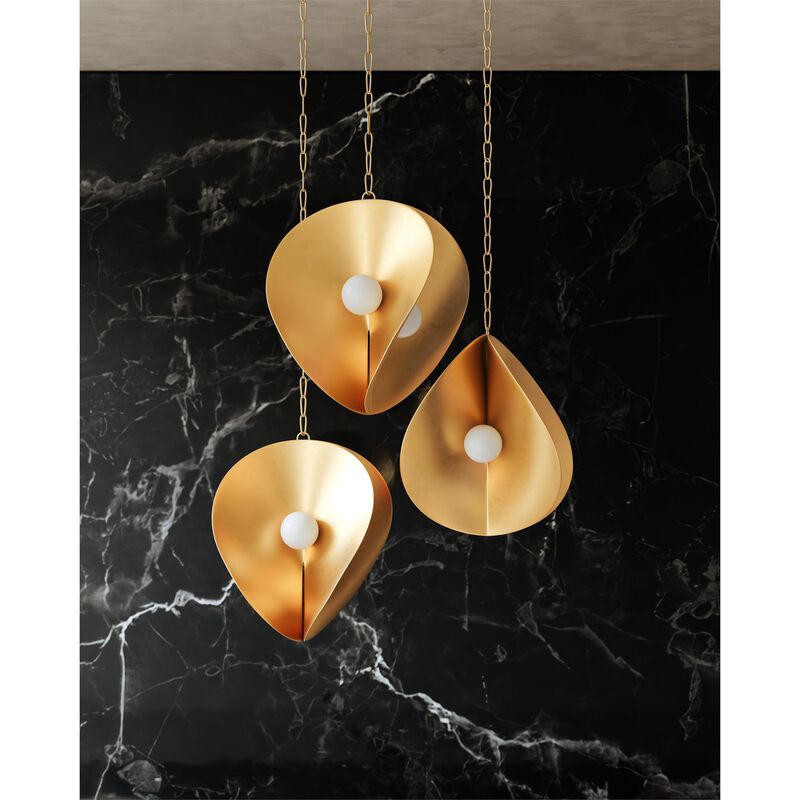 Peony Large Pendant Light by Corbett Lighting