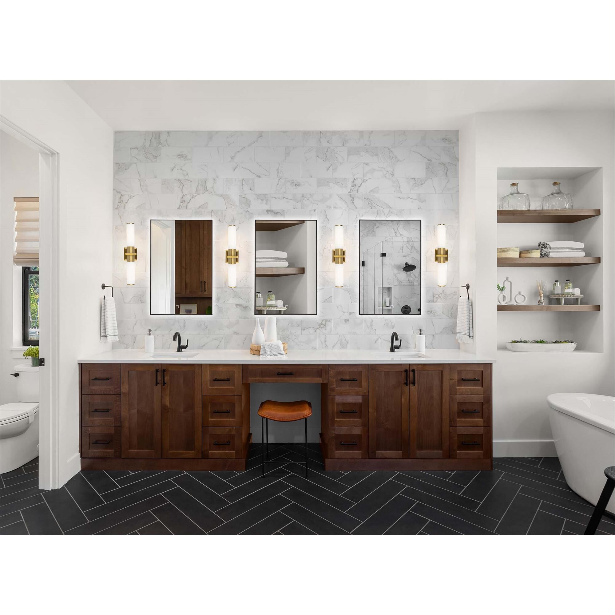Reflections Collection Integrated LED Wall Mirror LED Lighted Mirrors,