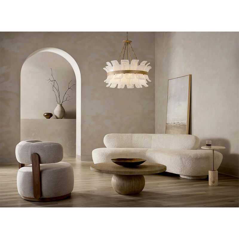 Fleur 34 Inch Chandelier by Fredrick Ramond