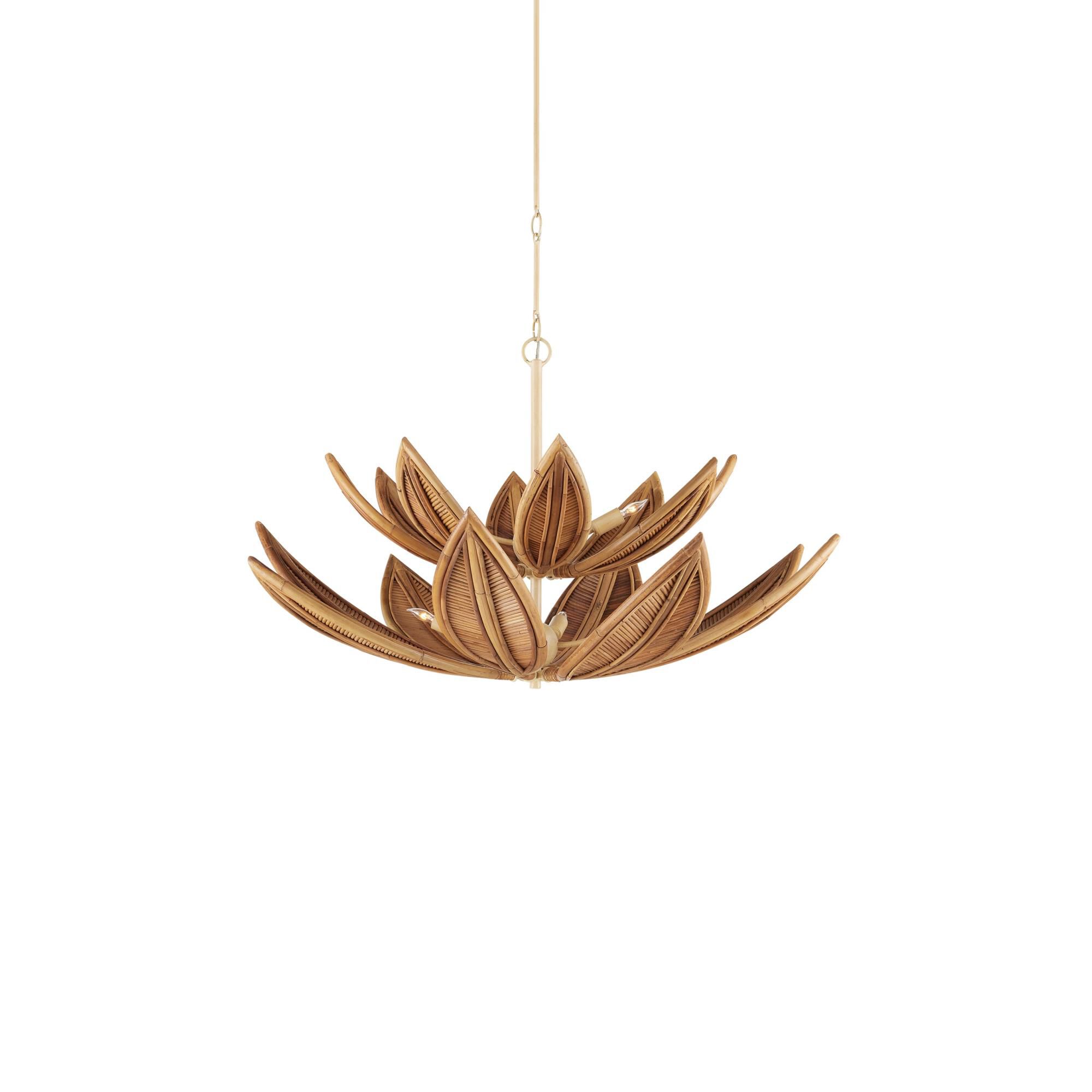 Cubana 40 Inch Chandelier by Currey and Company
