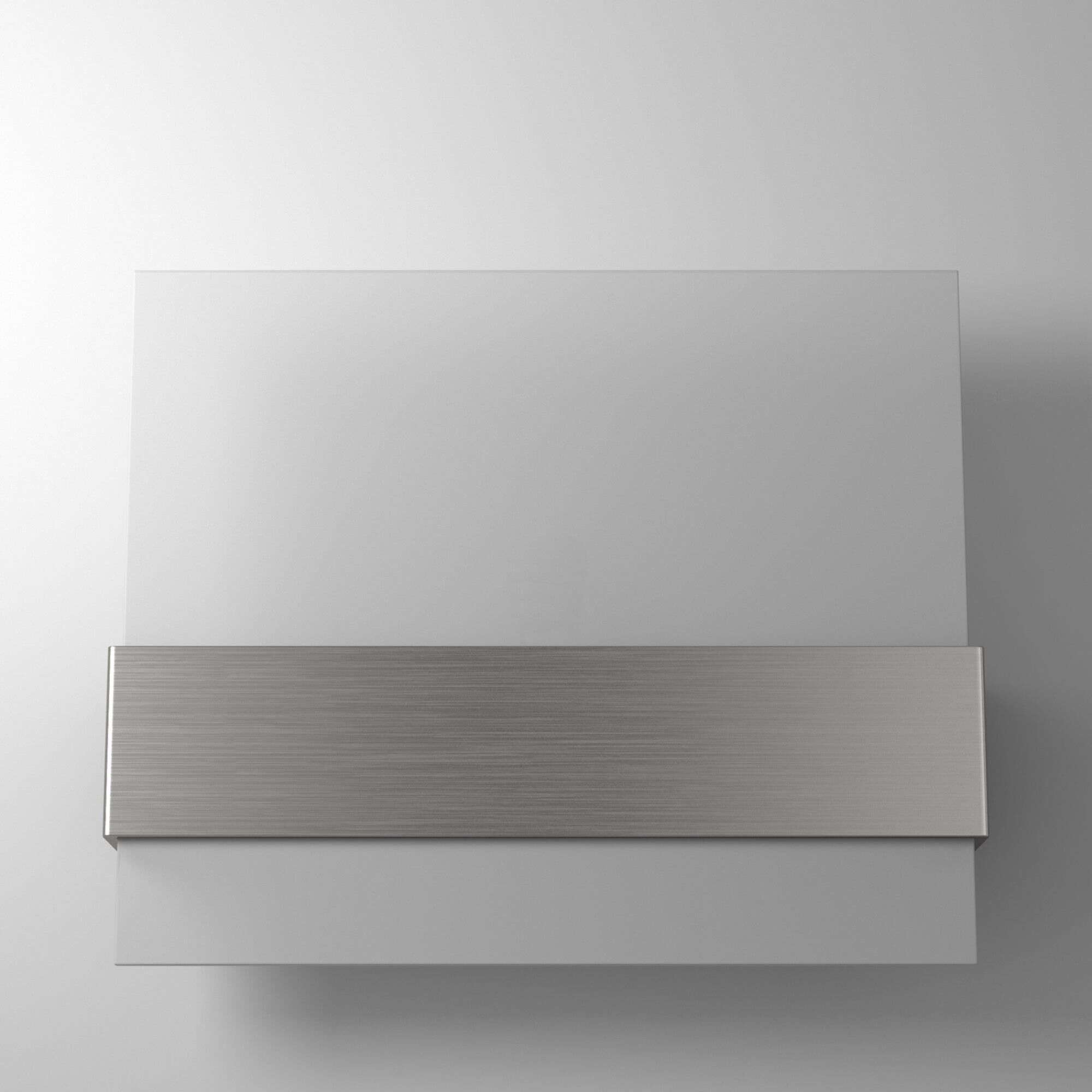 Shown in Matte Nickel finish and Satin glass