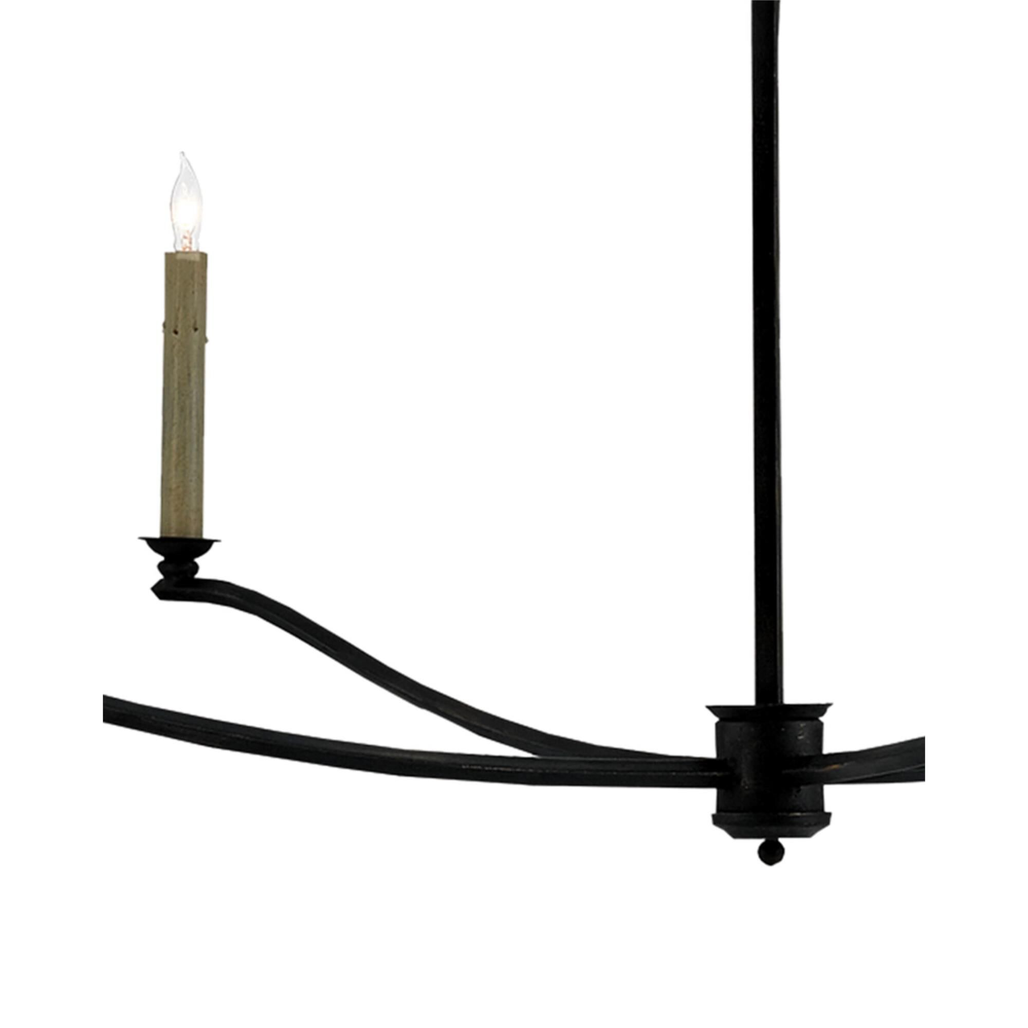 Knole 49 Inch 4 Light Chandelier,