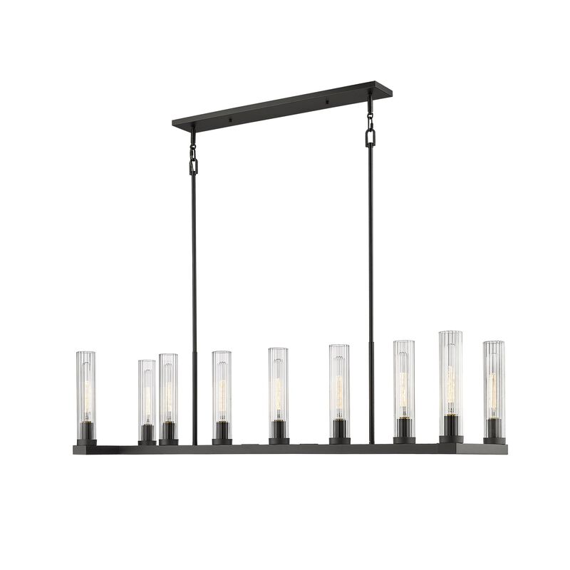 Beau 56 Inch 9 Light Linear Suspension Light by Z-Lite