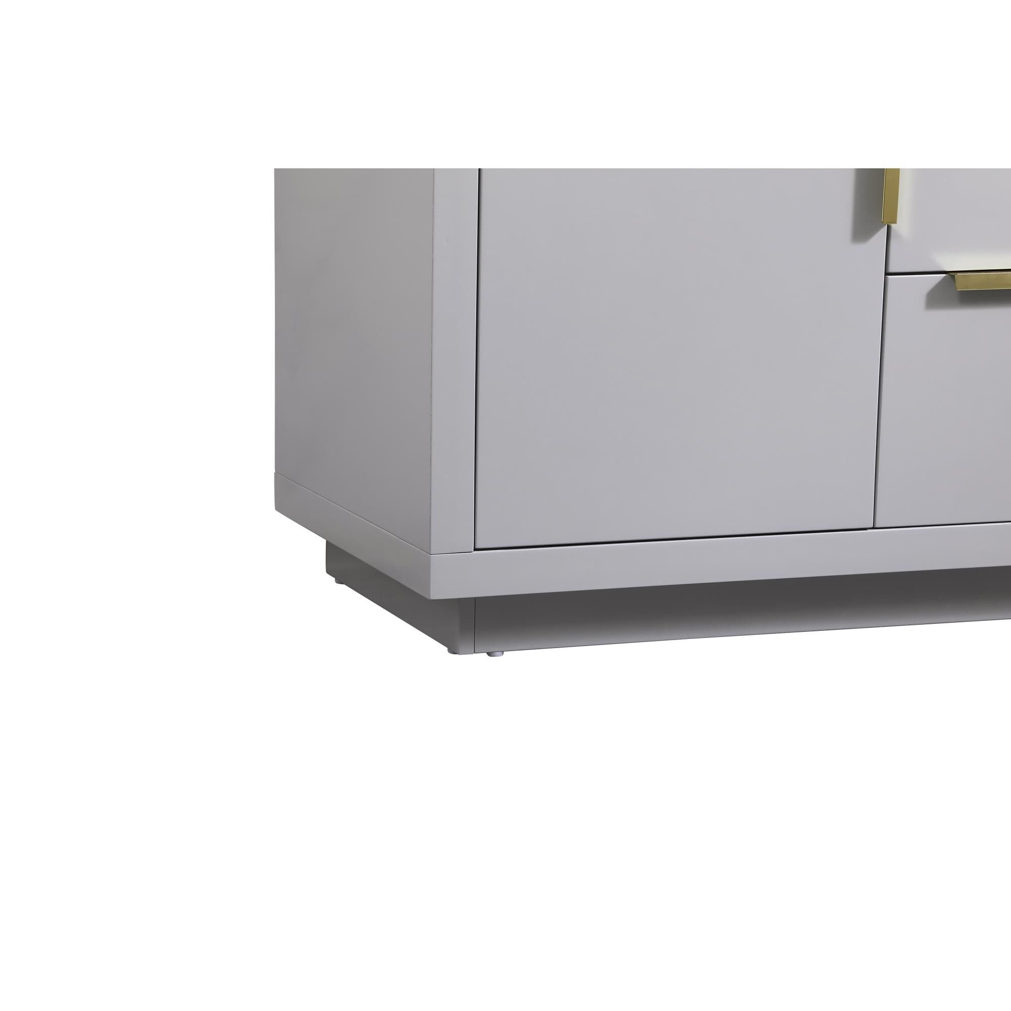 Shown in Grey finish