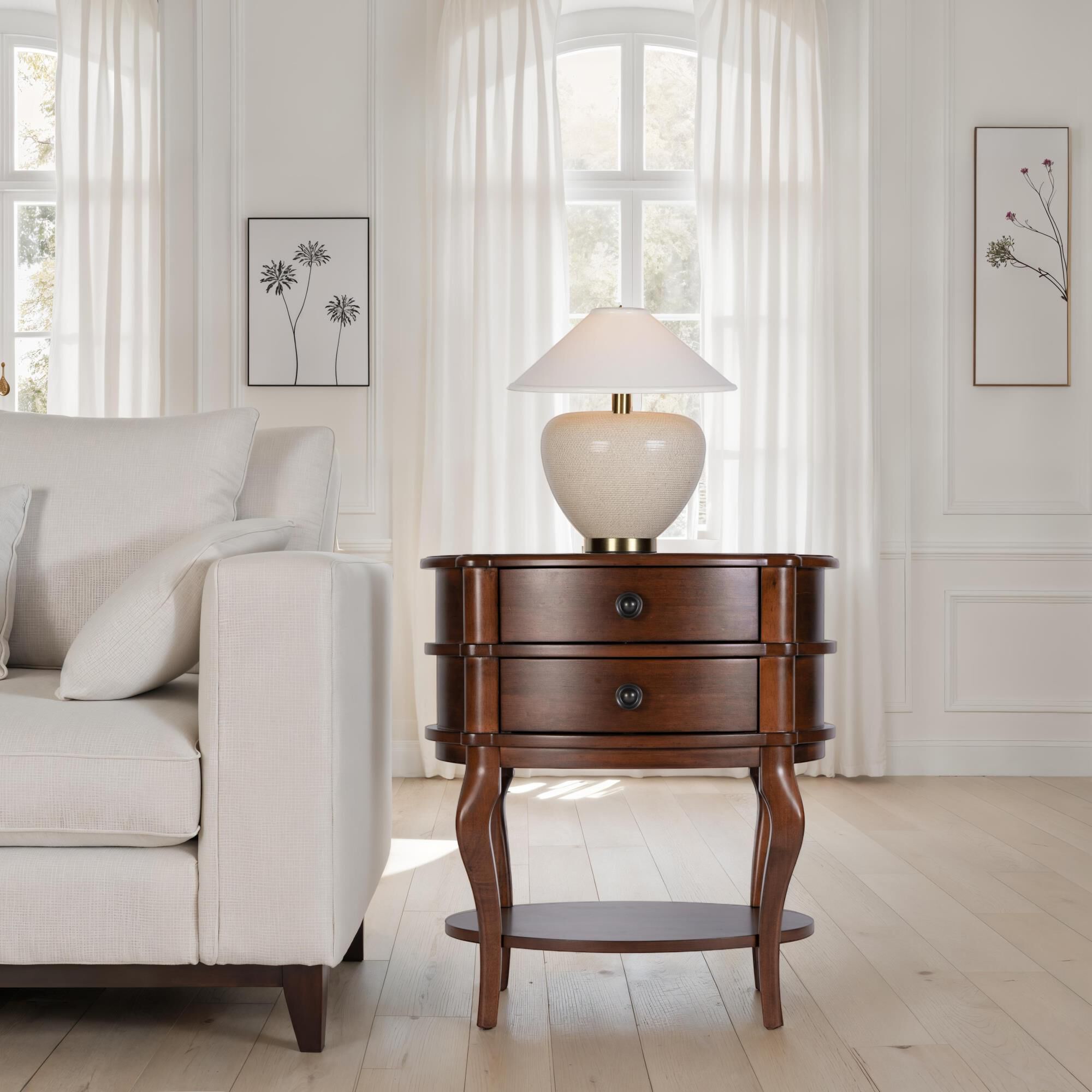 Ethel 24 Inch End Table by Butler Specialty Company