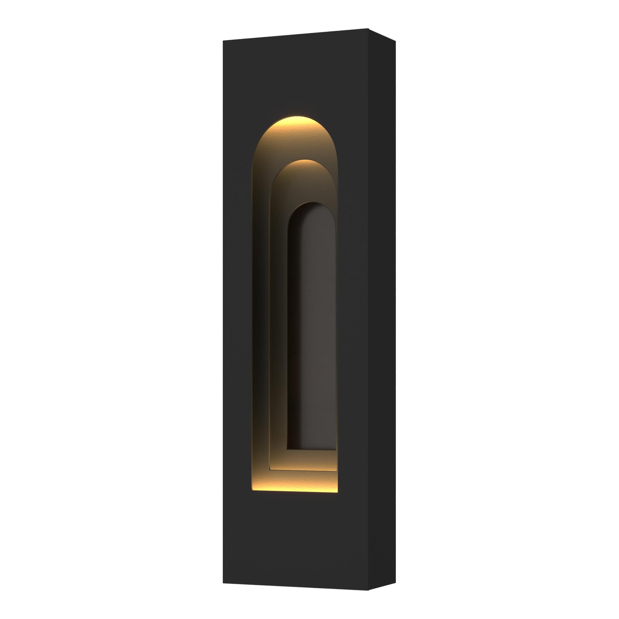 Procession 27 Inch Tall 2 Light Outdoor Wall Light by Hubbardton Forge