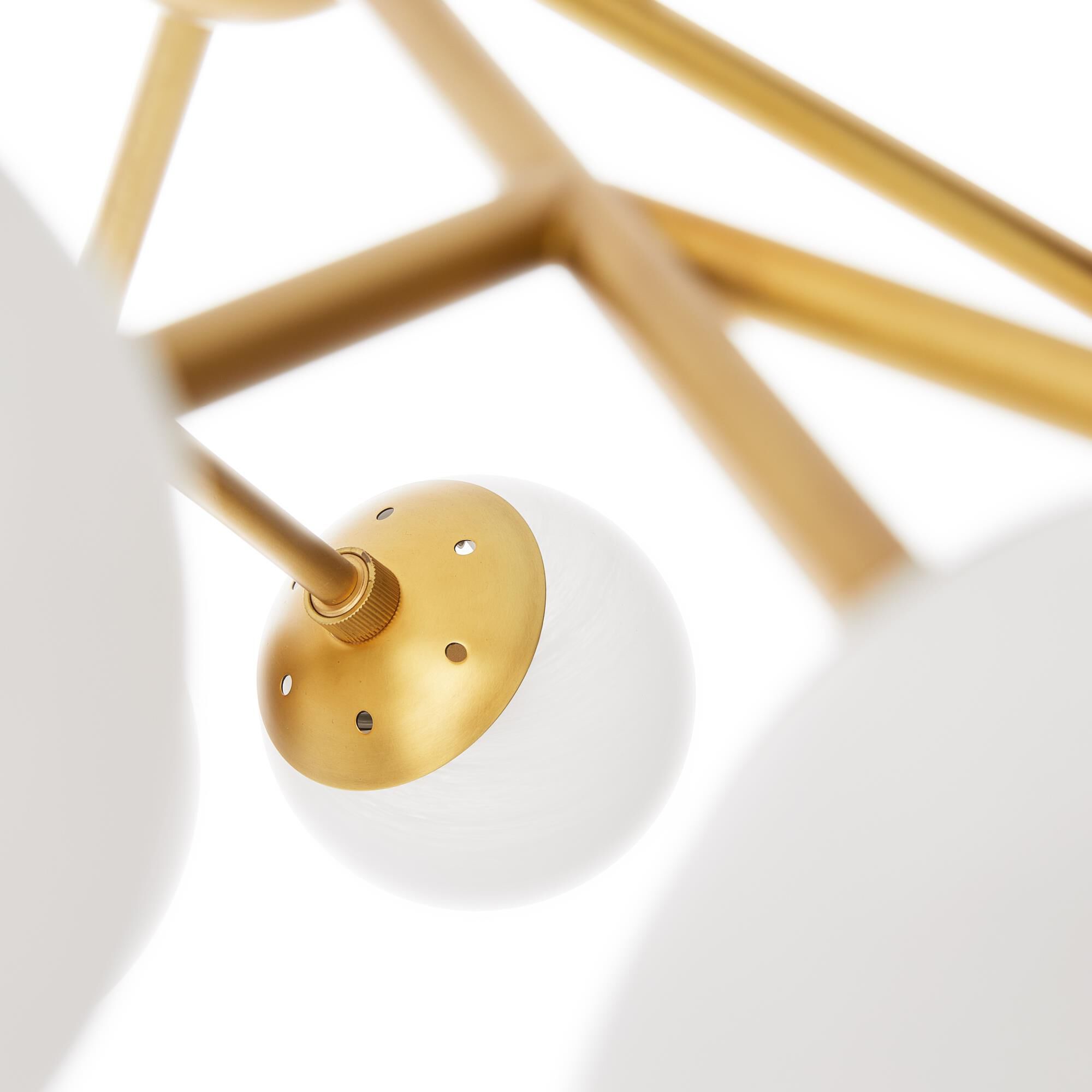 Shown in Brushed Brass finish