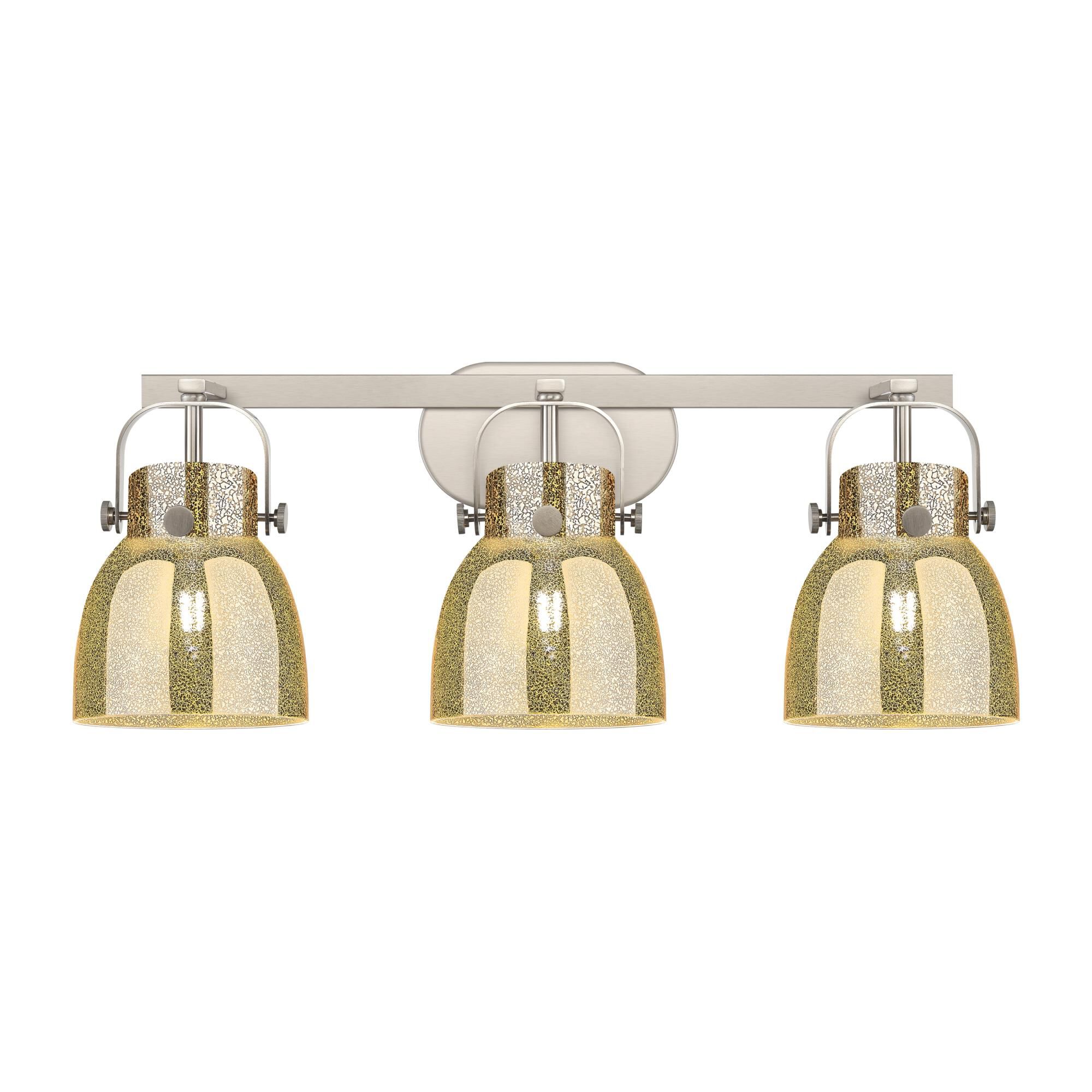 Bruno Marashlian Pilaster II Bell 27 Inch Bath Vanity Light by Innovations Lighting