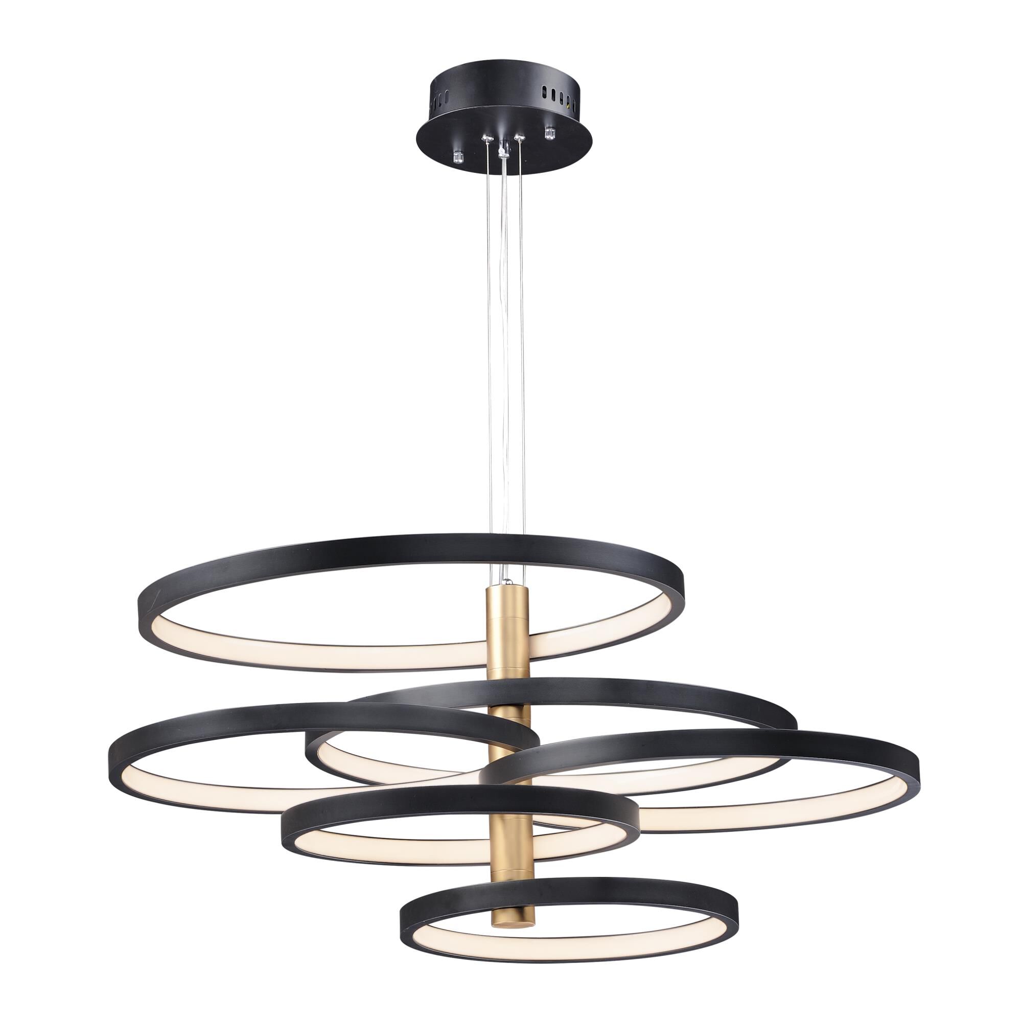 Shown in Black / Gold finish