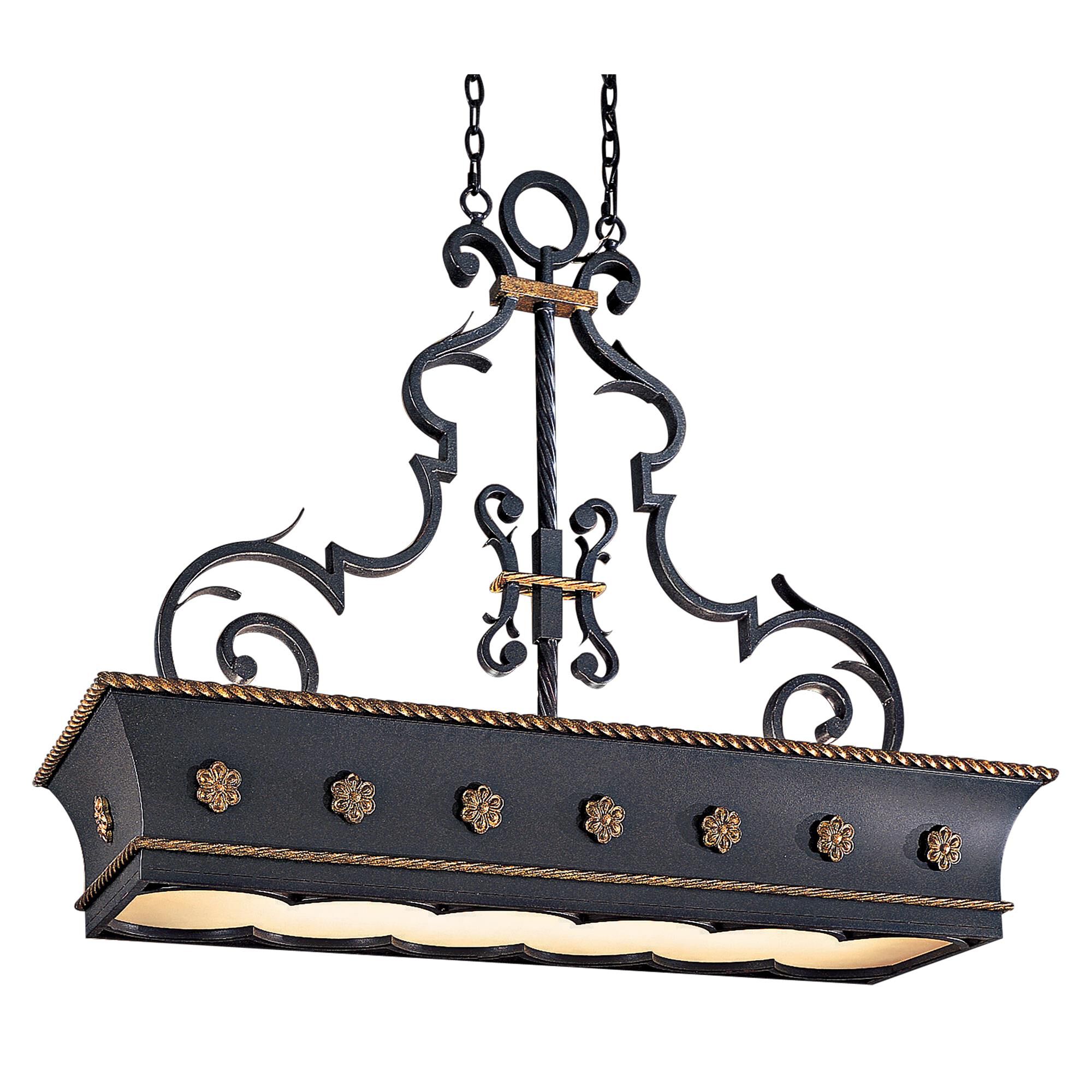 Montparnasse Medium Linear Chandelier,