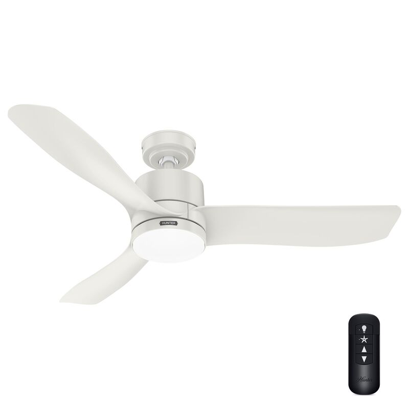Bolsa 52 Inch Ceiling Fan with Light Kit by Hunter Fan