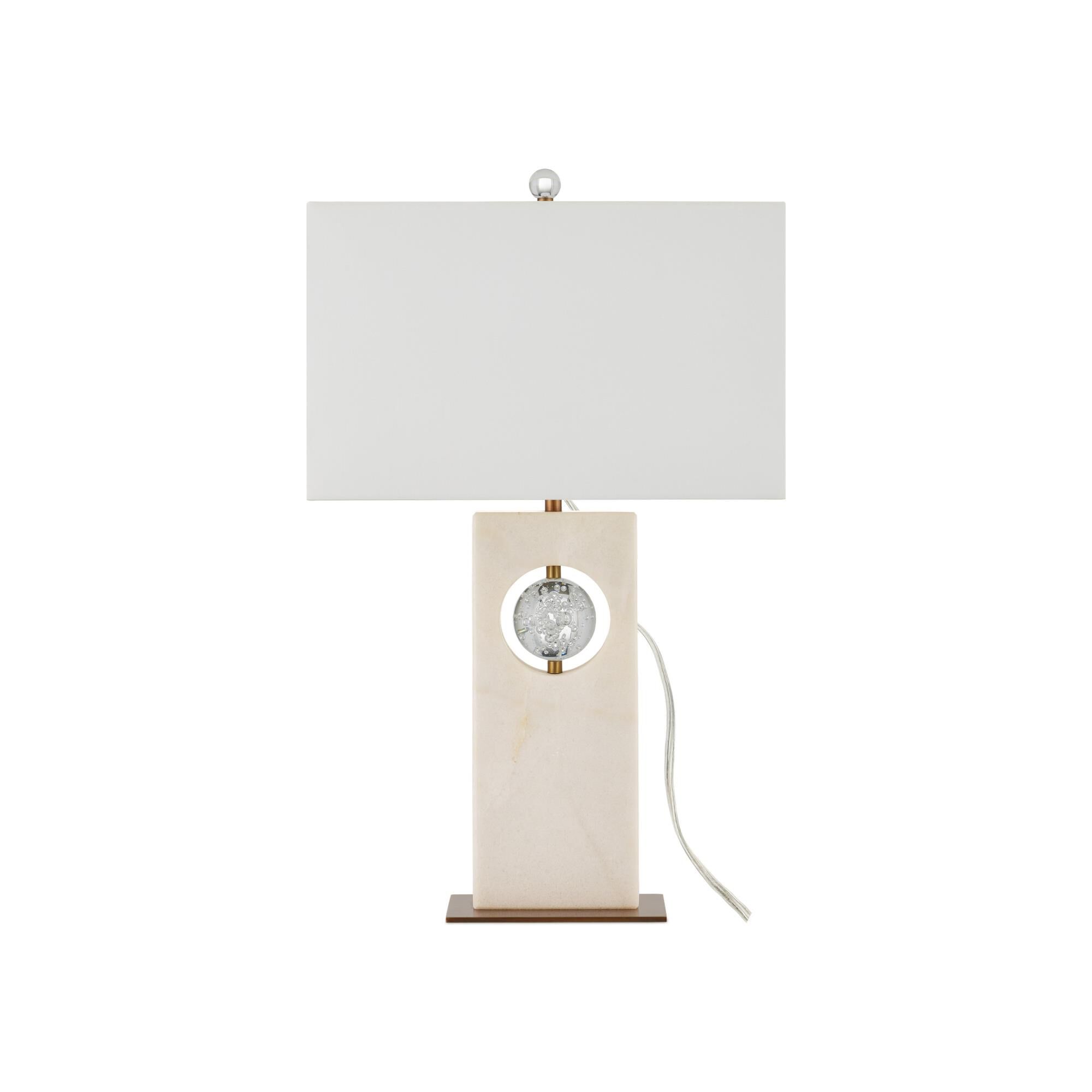 Radiant 27 Inch Table Lamp by Currey and Company