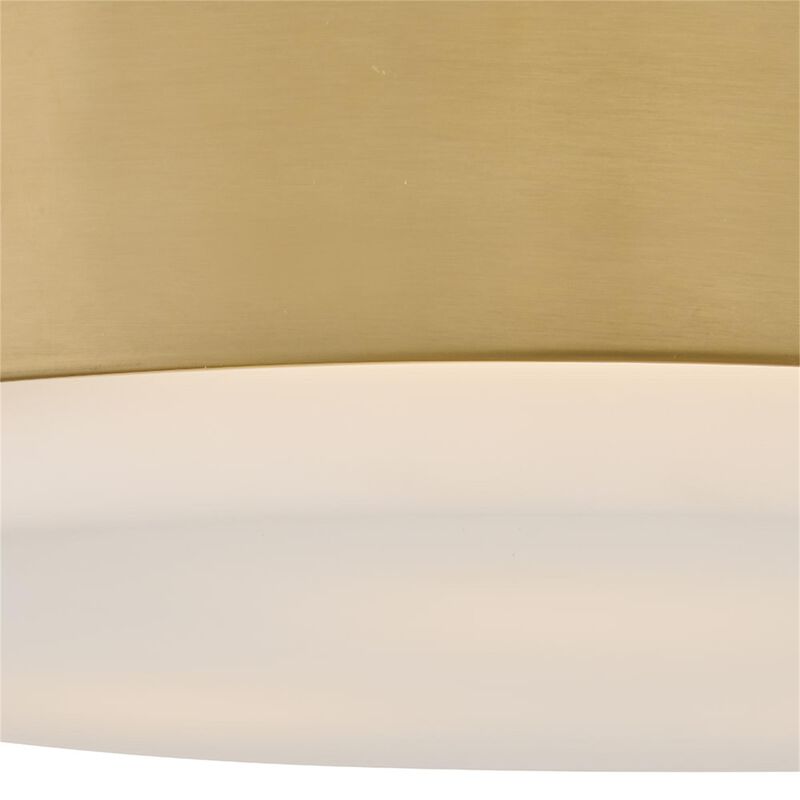 Cedric 18 Inch 3 Light Flush Mount by Hinkley