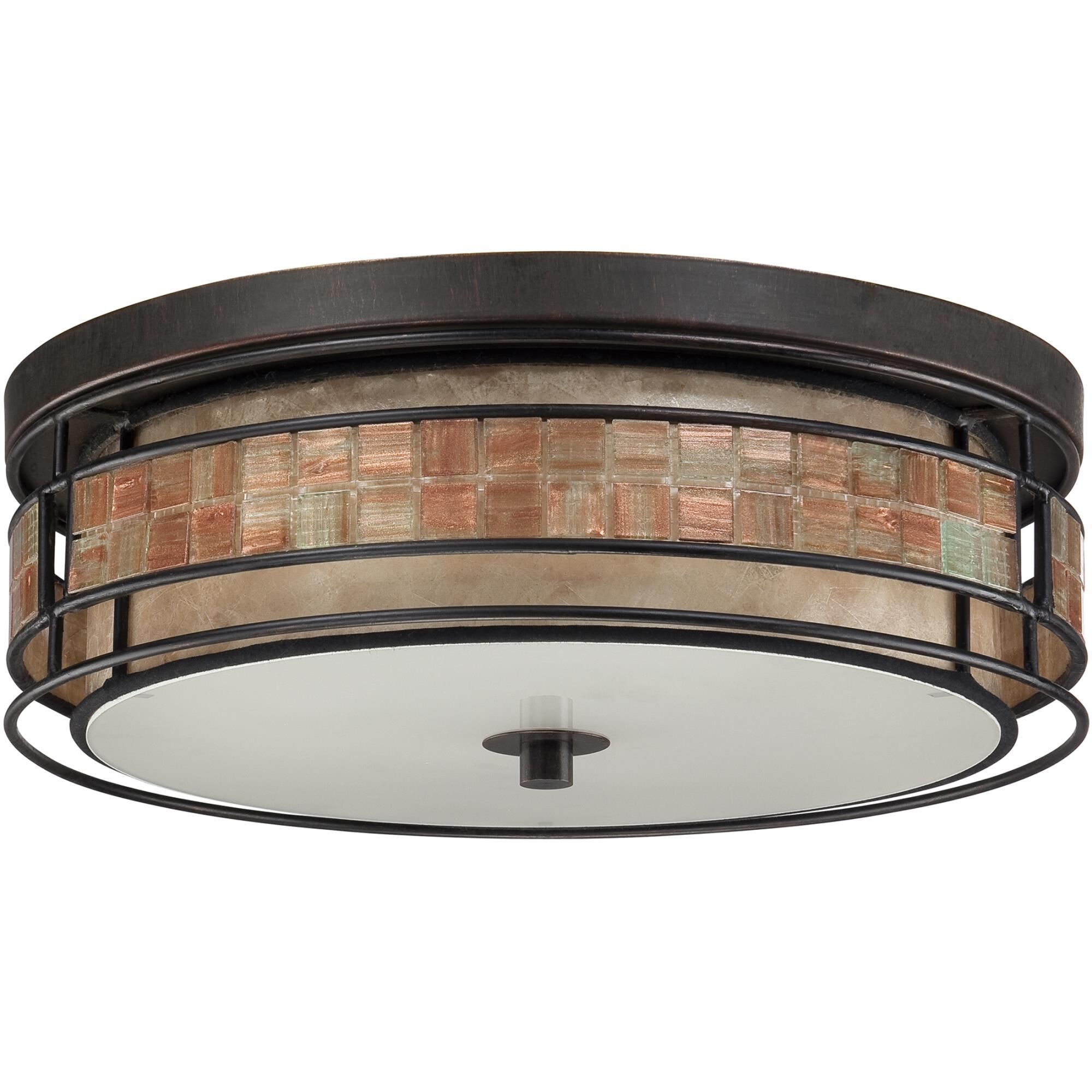 Laguna 16 Inch 3 Light Flush Mount by Quoizel
