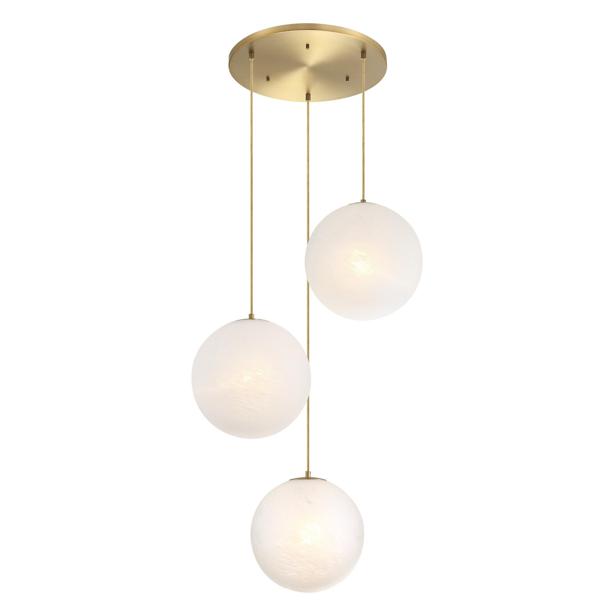 Pixie 30 Inch Multi Light Pendant by Designers Fountain