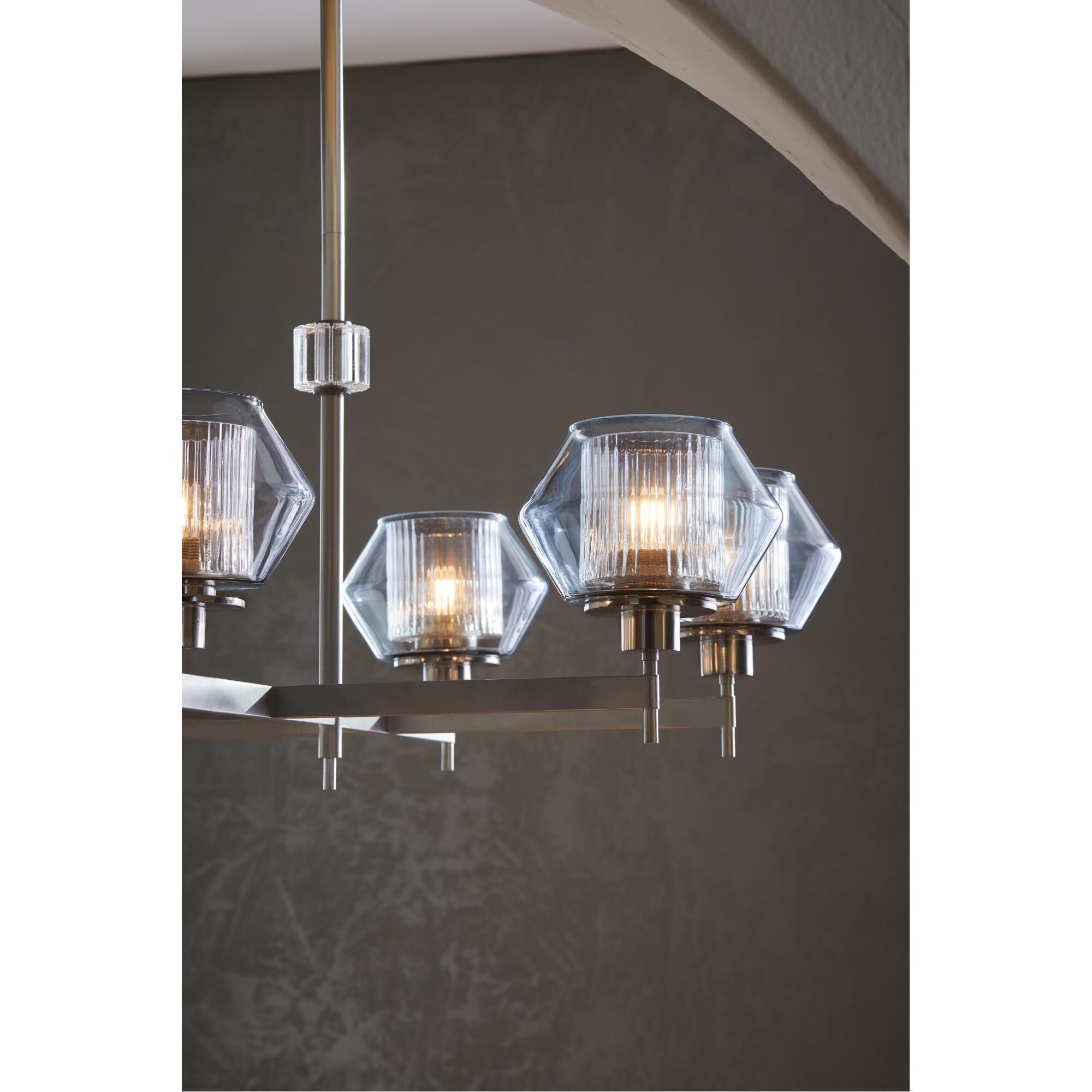 Holm 50 Inch 8 Light Linear Suspension Light by Arteriors Home