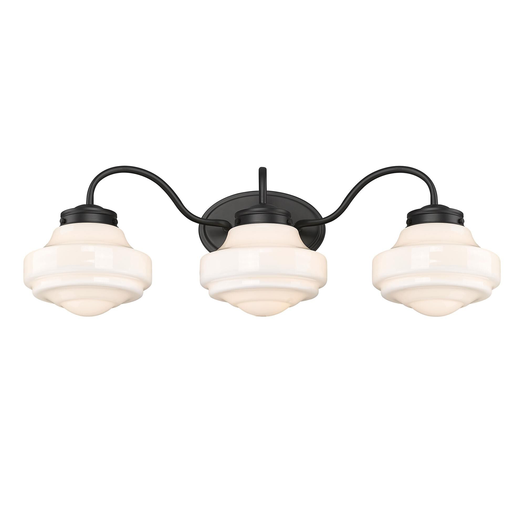 Ingalls 27 Inch 3 Light Bath Vanity Light by Golden Lighting