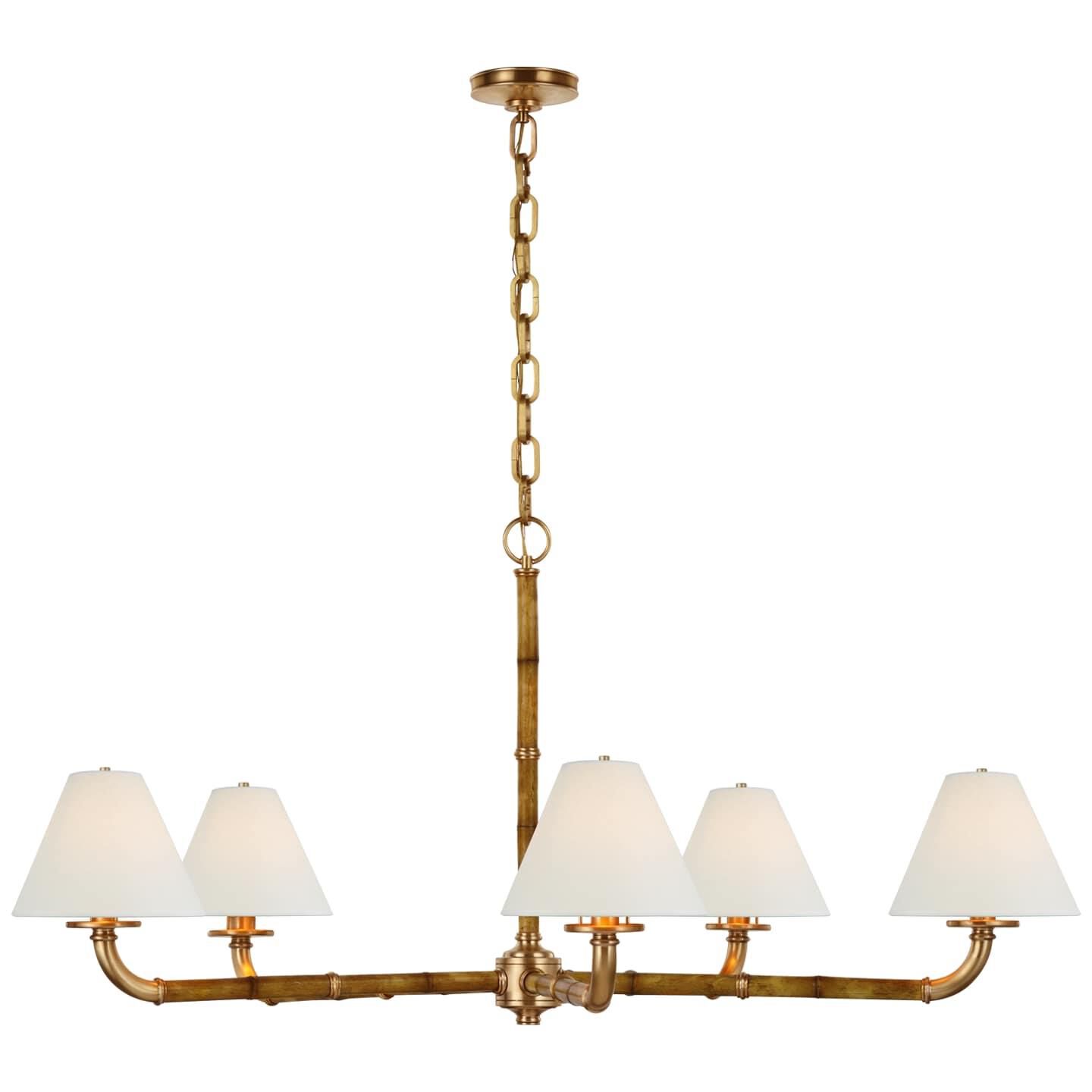 Ralph Lauren Dalfern 47 Inch 5 Light LED Chandelier by Ralph Lauren
