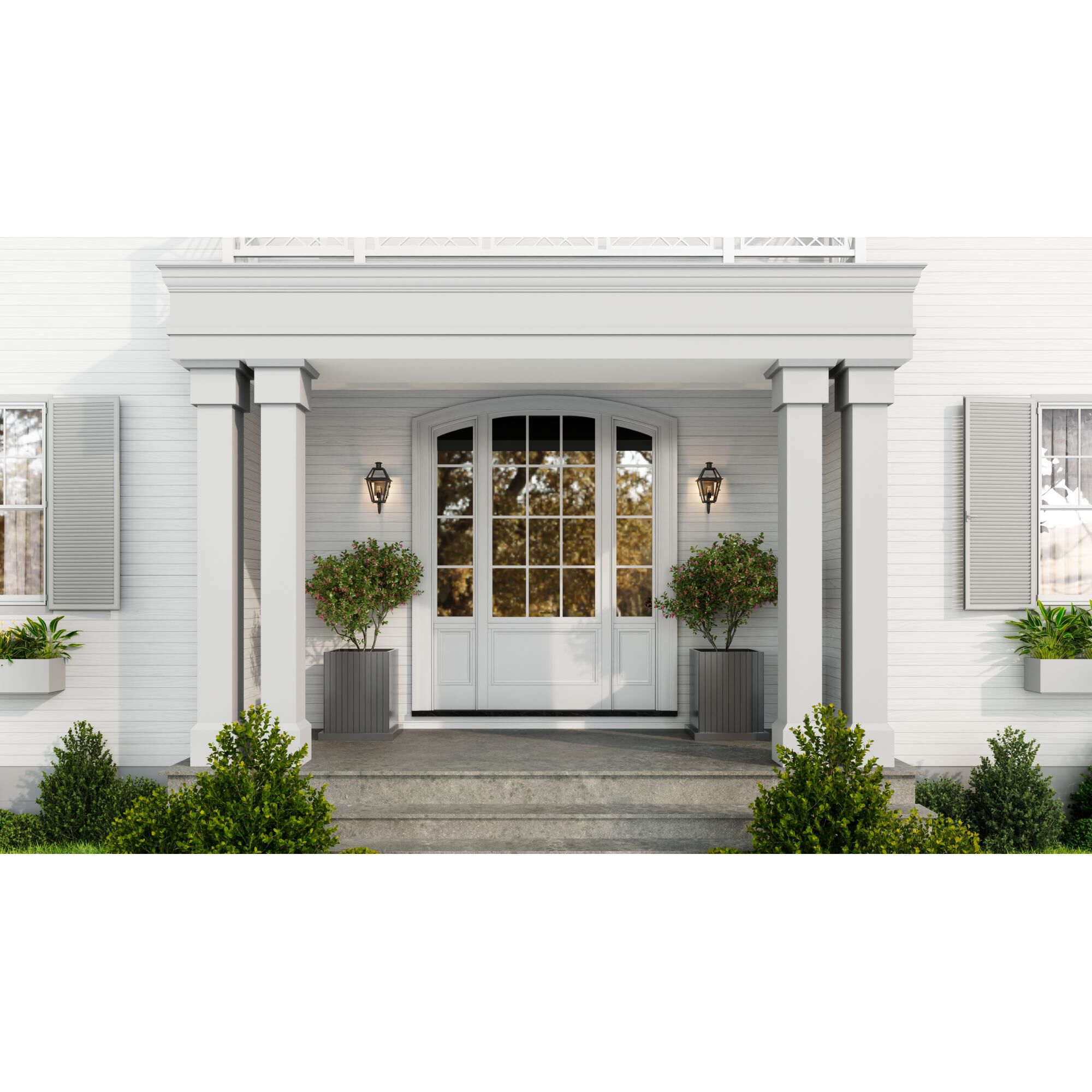 Rue De Royal 10 Inch Outdoor Wall Light by Quoizel