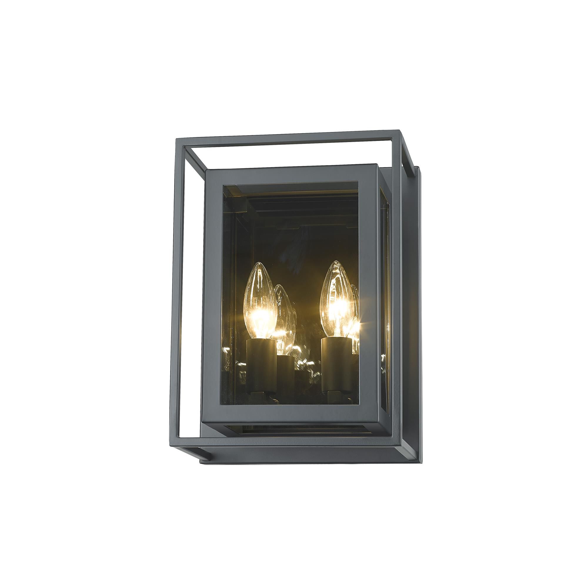 Shown in Misty Charcoal finish and Mirror glass and Mirror Glass shade