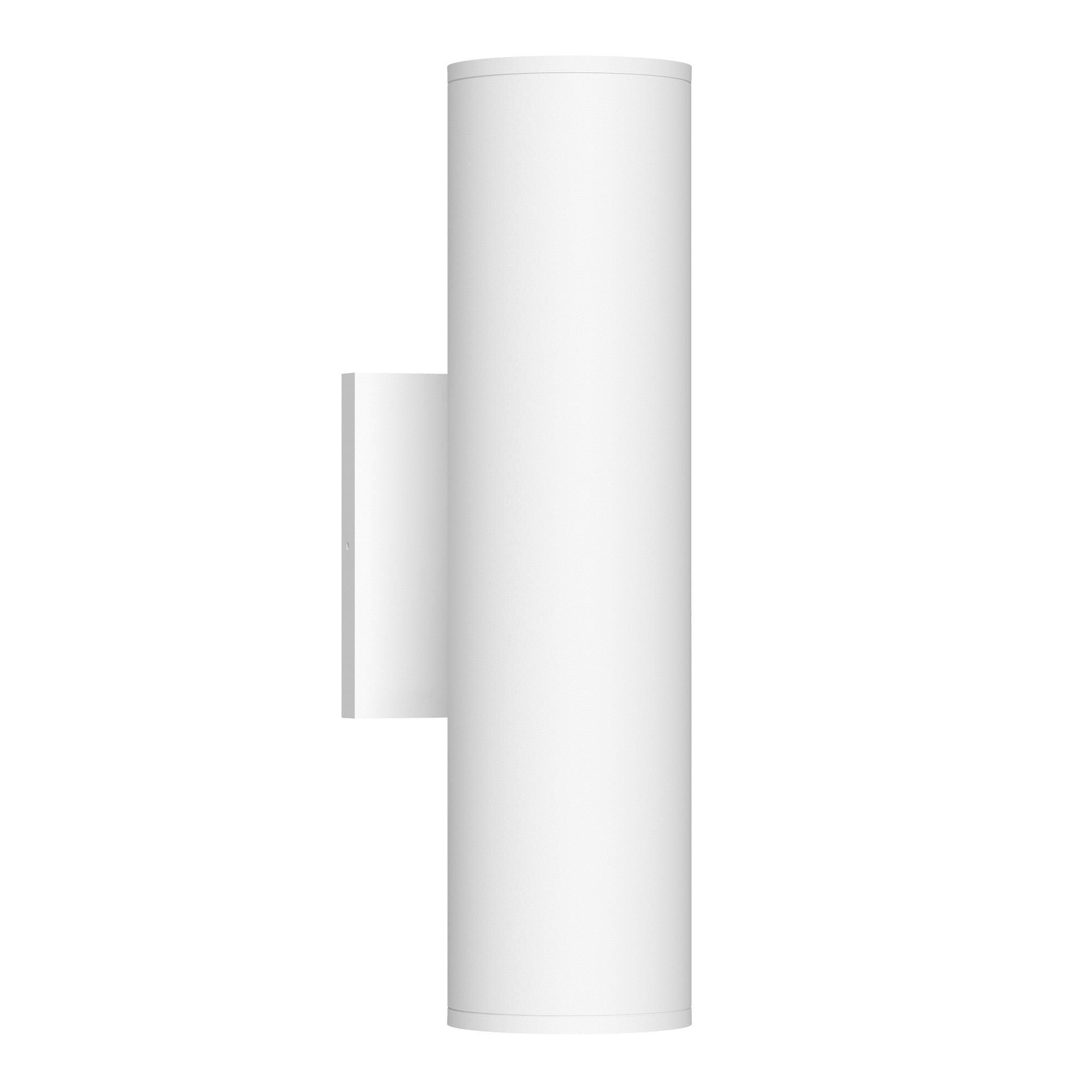 Shown in White finish and Clear glass
