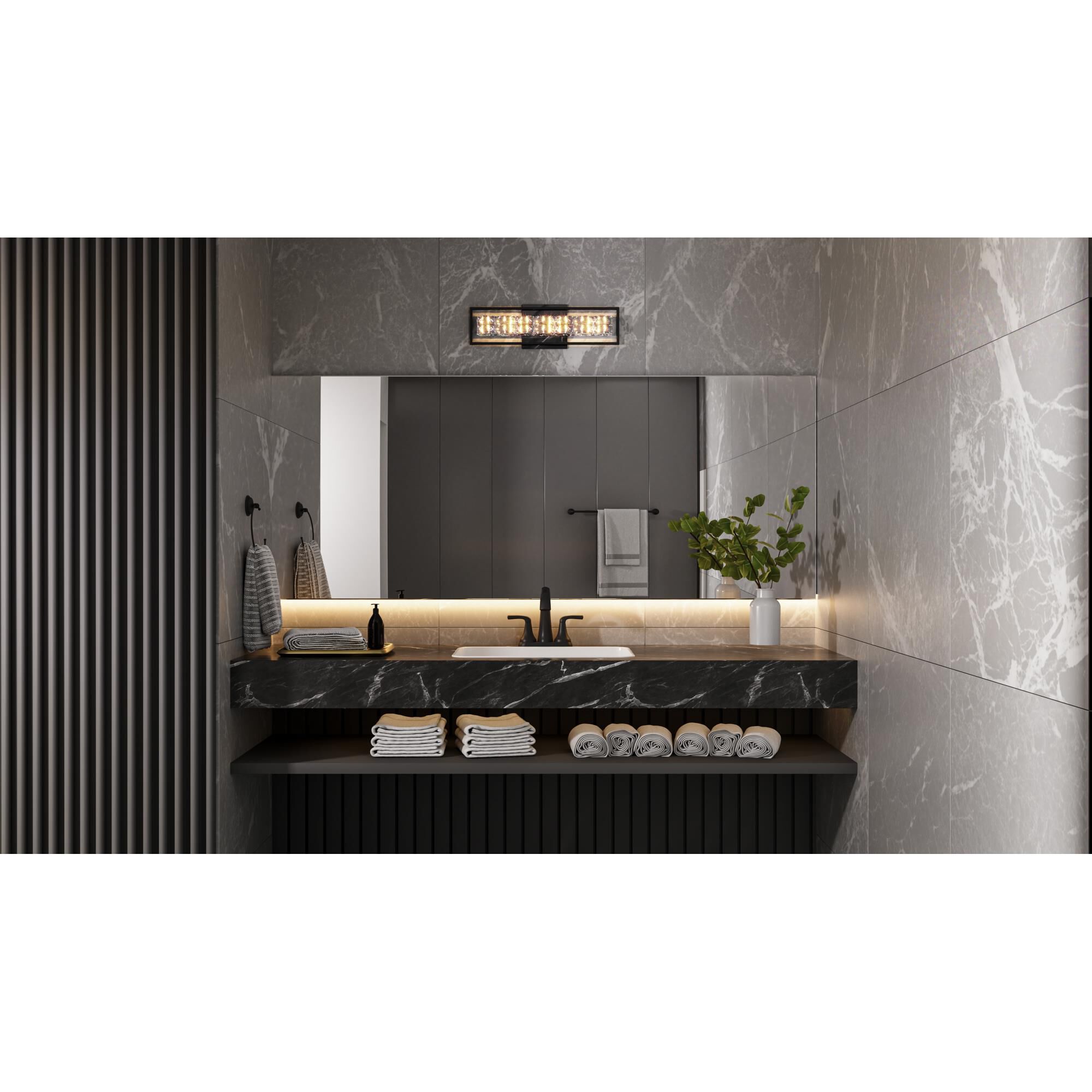 Dazzle 24 Inch Bath Vanity Light by Quoizel