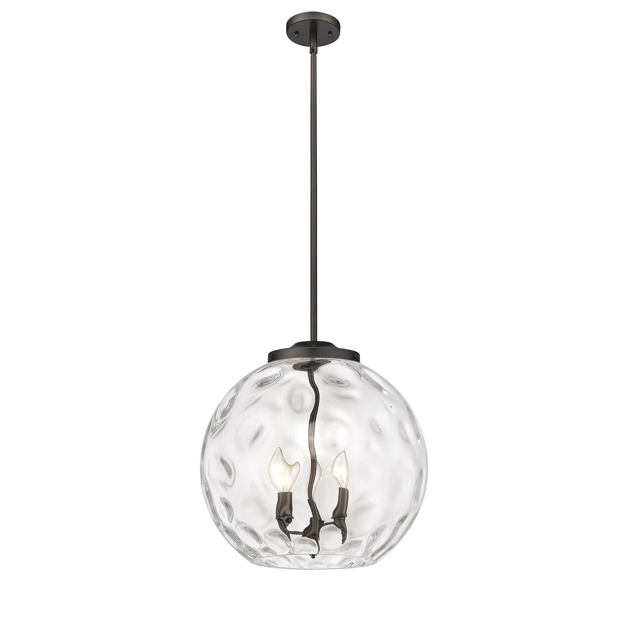 Shown in Oil Rubbed Bronze finish and Clear Athens Water  16