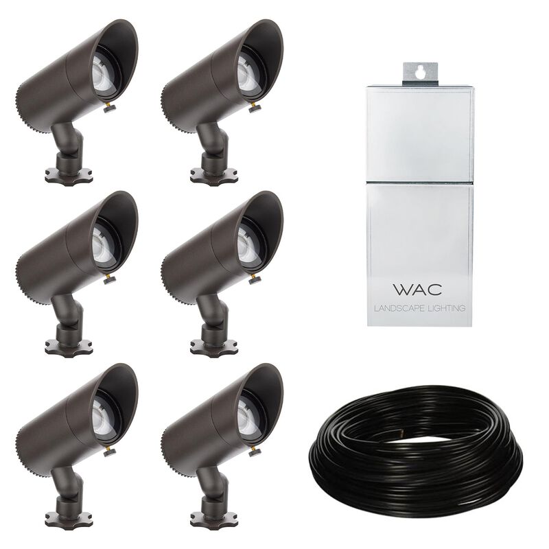 WAC Lighting 4 Inch Decorative Pathway Light