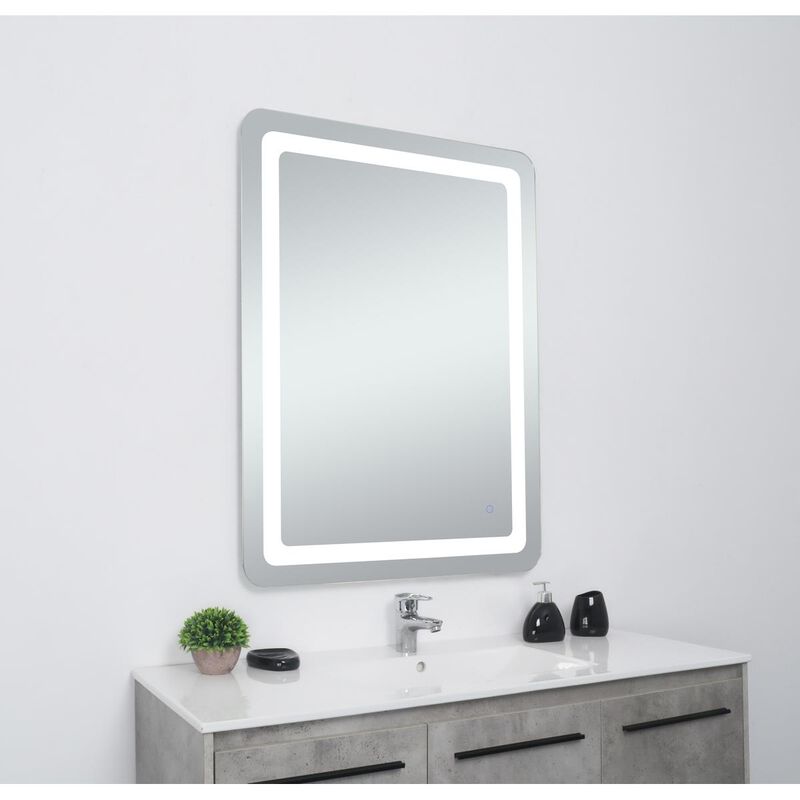 Genesis 40 Inch LED Lighted Mirror by Elegant Decor