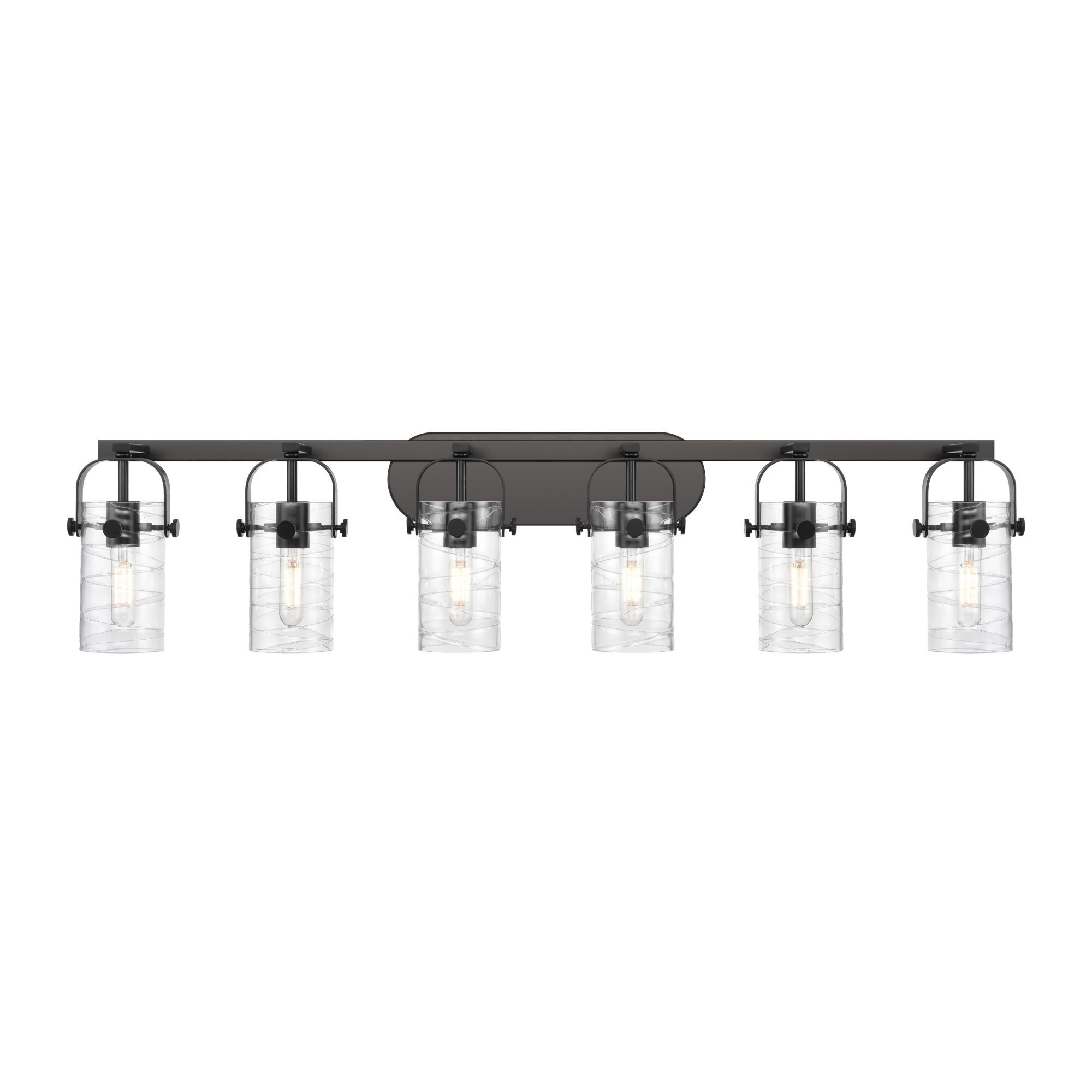 Bruno Marashlian Pilaster Ii Cylinder 43 Inch 6 Light Bath Vanity Light by Innovations Lighting