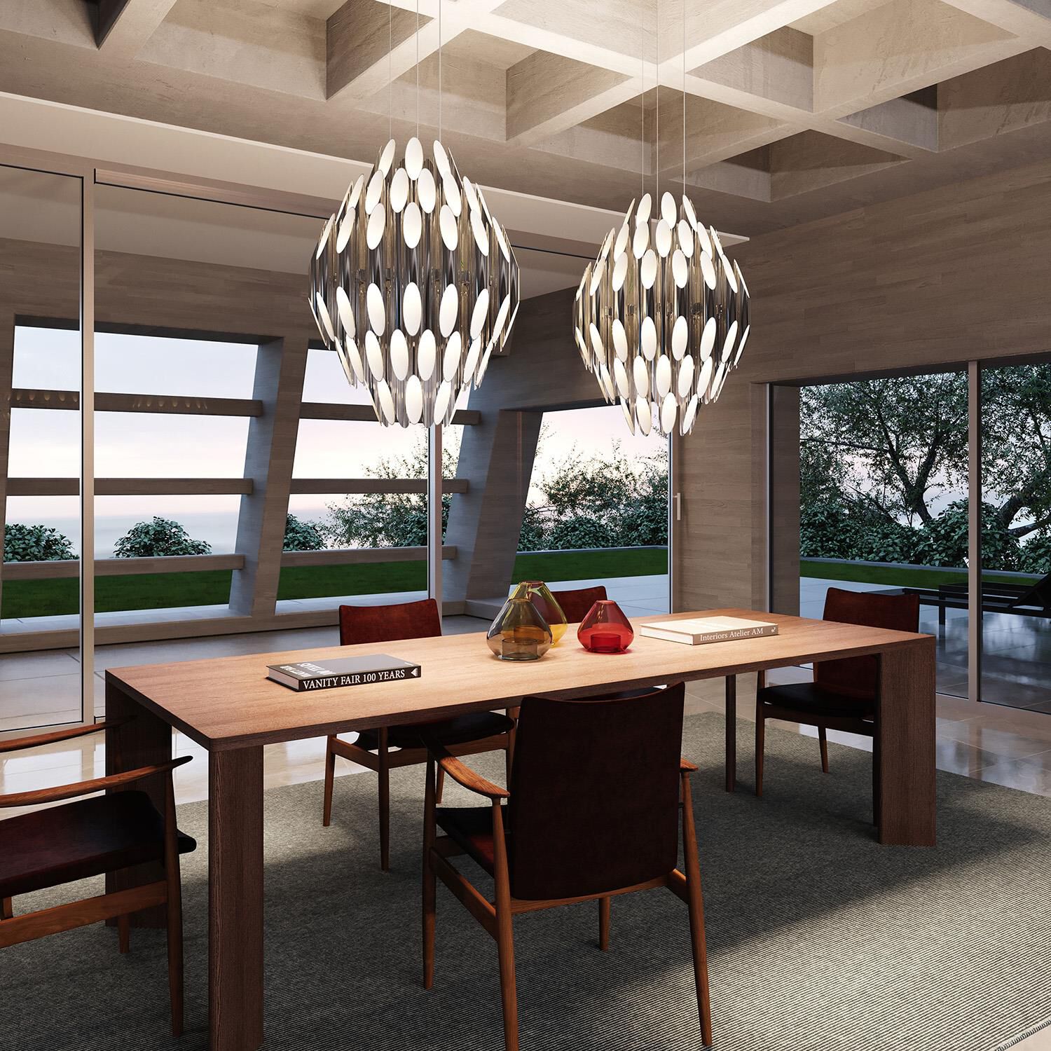 Chimes 24 Inch Large Pendant by SONNEMAN