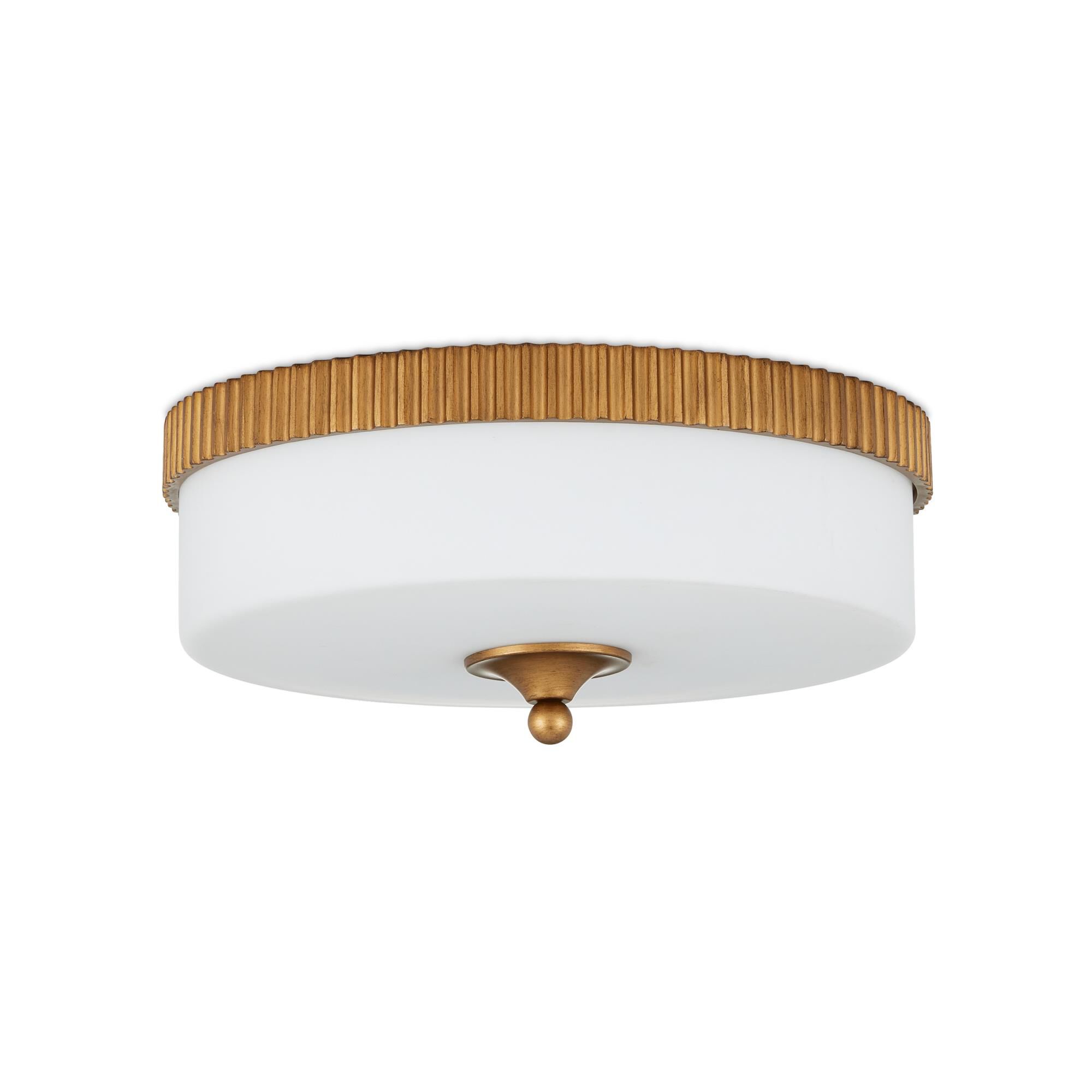 Barry Goralnick Bryce 16 Inch Flush Mount by Currey and Company