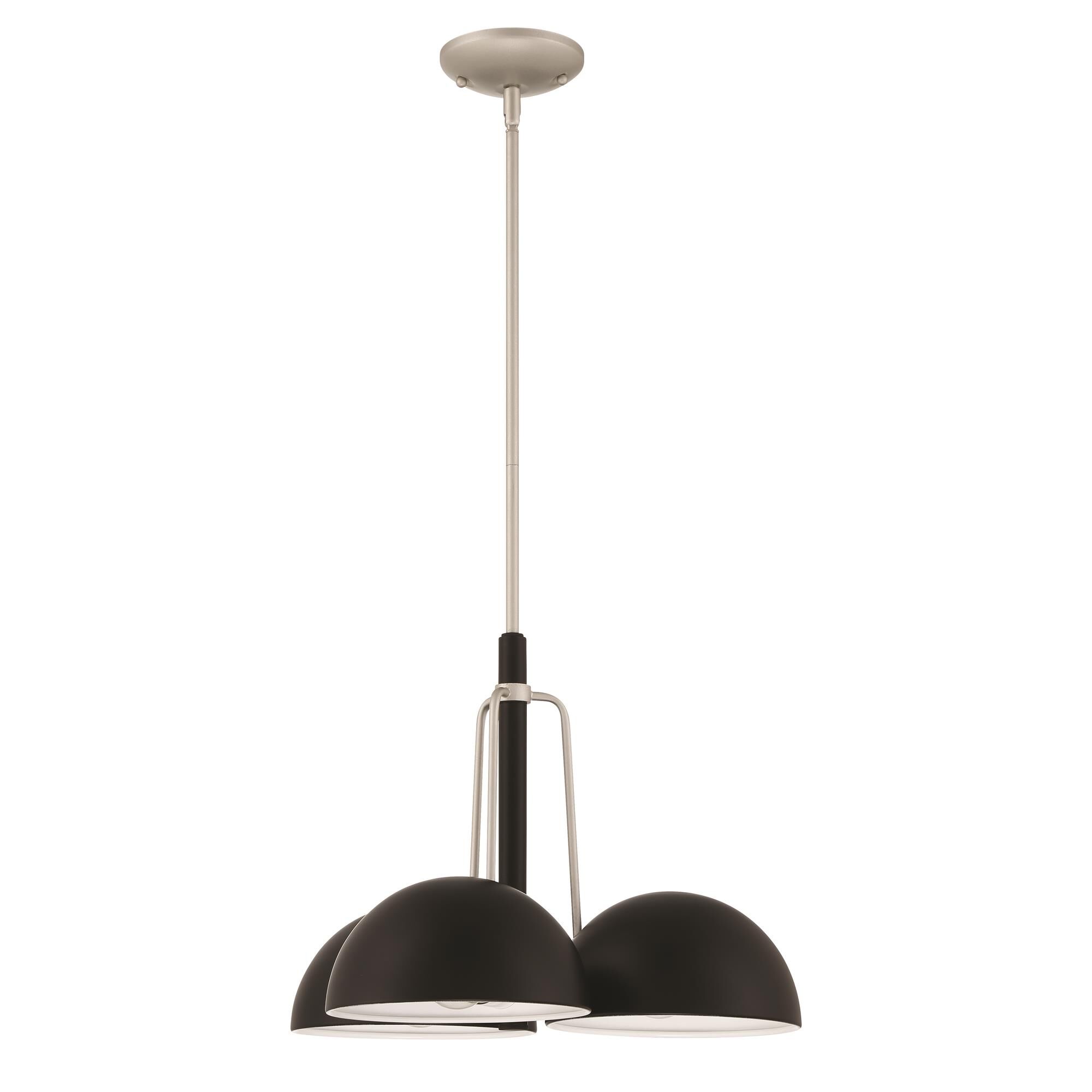 Shown in Midnight / Satin Aluminum finish and Midnight glass