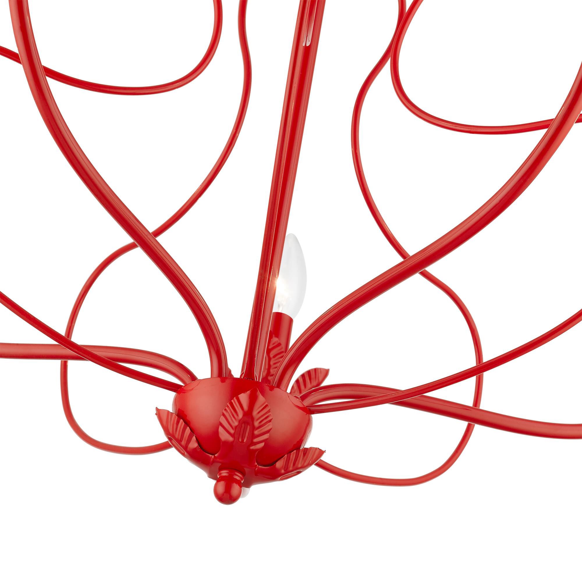 Shown in Shiny Red finish