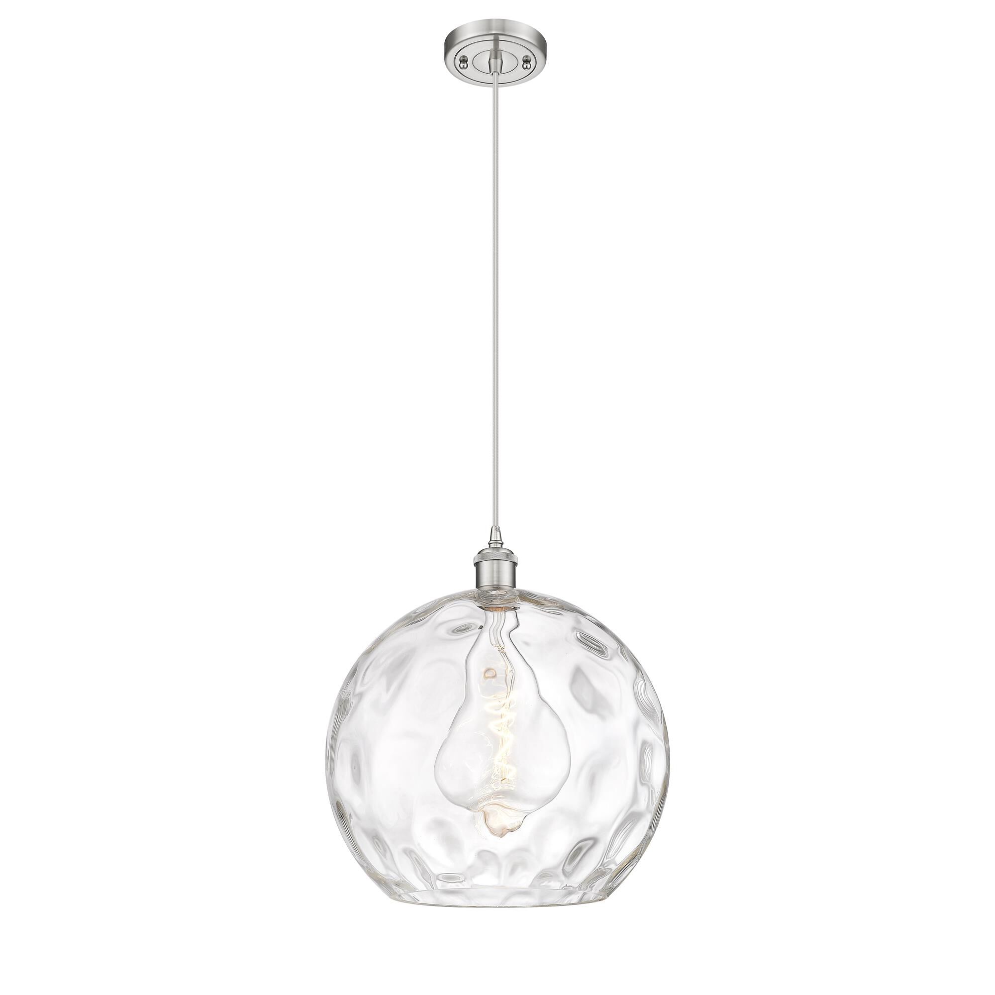 Shown in Brushed Satin Nickel finish and Clear Athens Water  14