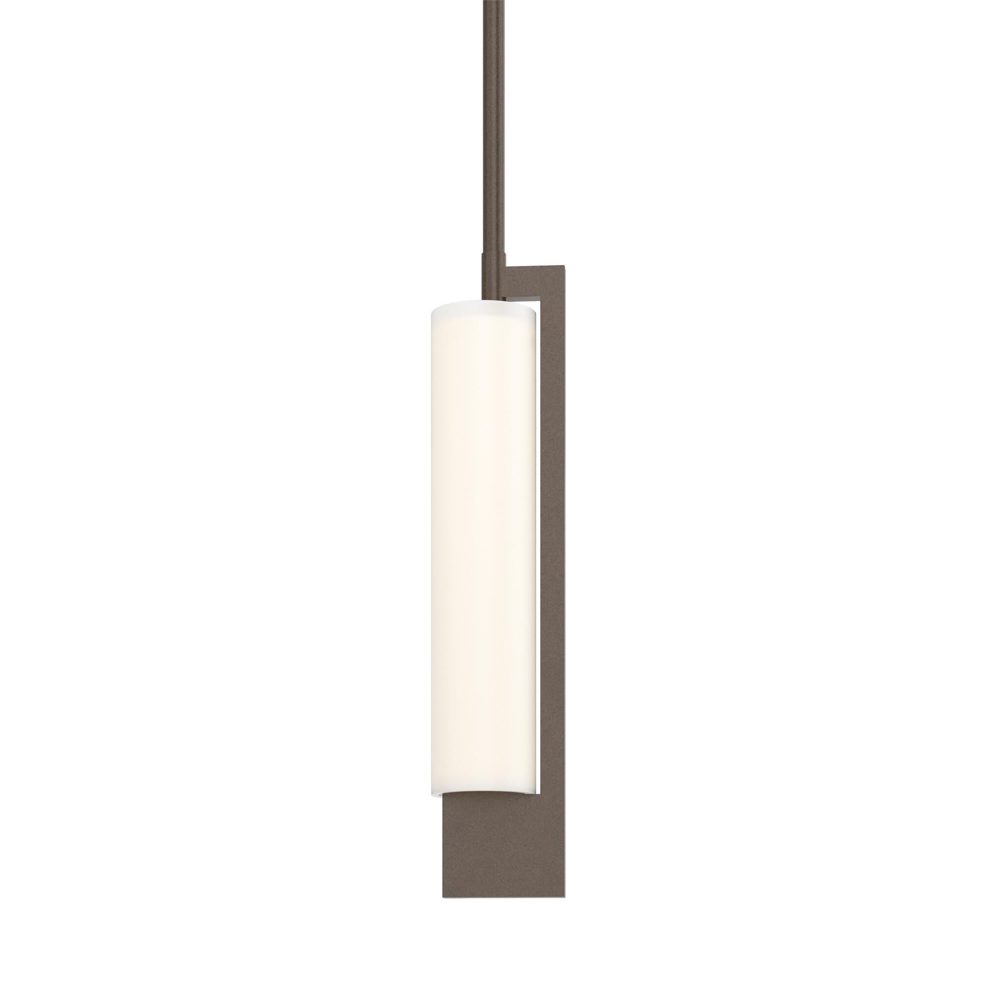 Shown in Bronze finish and Opal glass