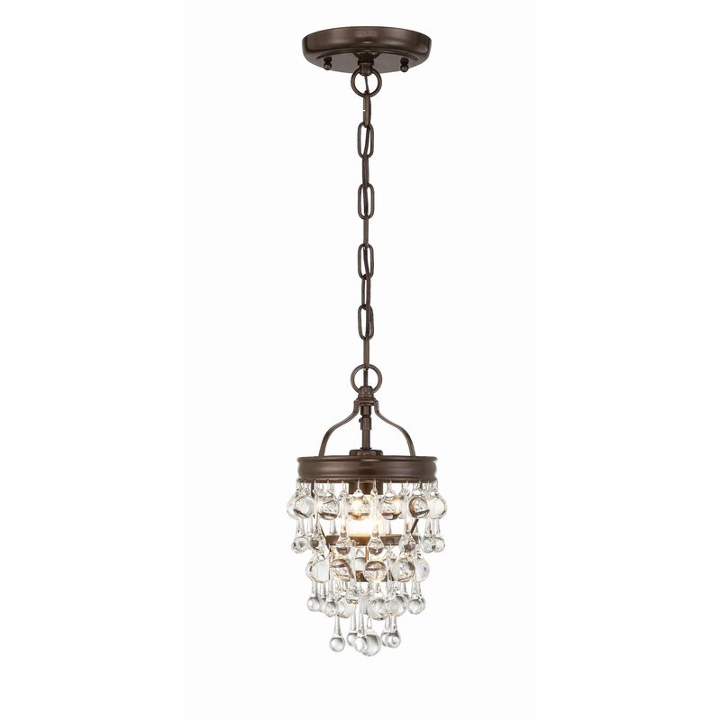 Crystorama Calypso 7 Inch Mini Chandelier