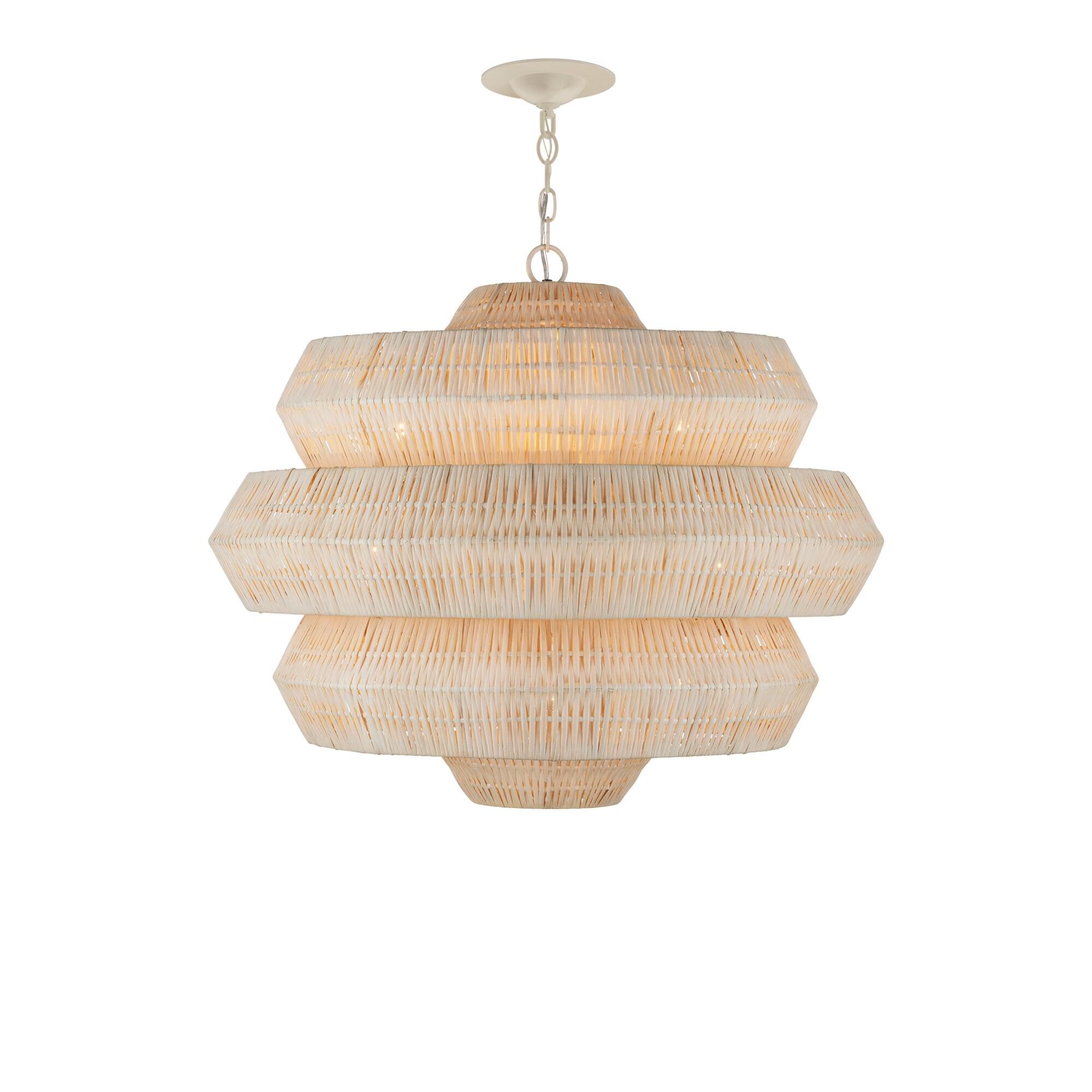 Antibes 30 Inch Chandelier by Currey and Company
