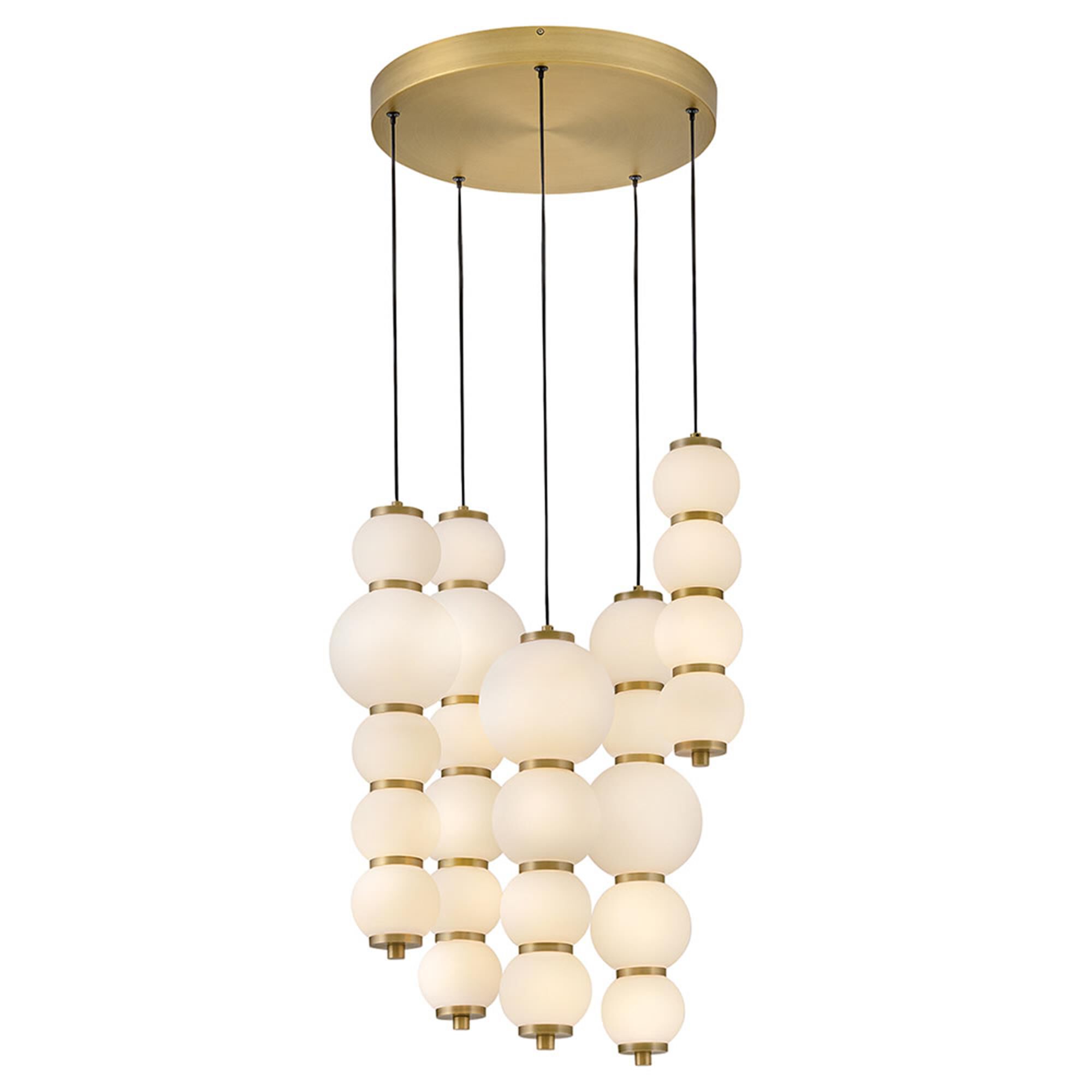 Trigo 20 Inch Multi Light Pendant,