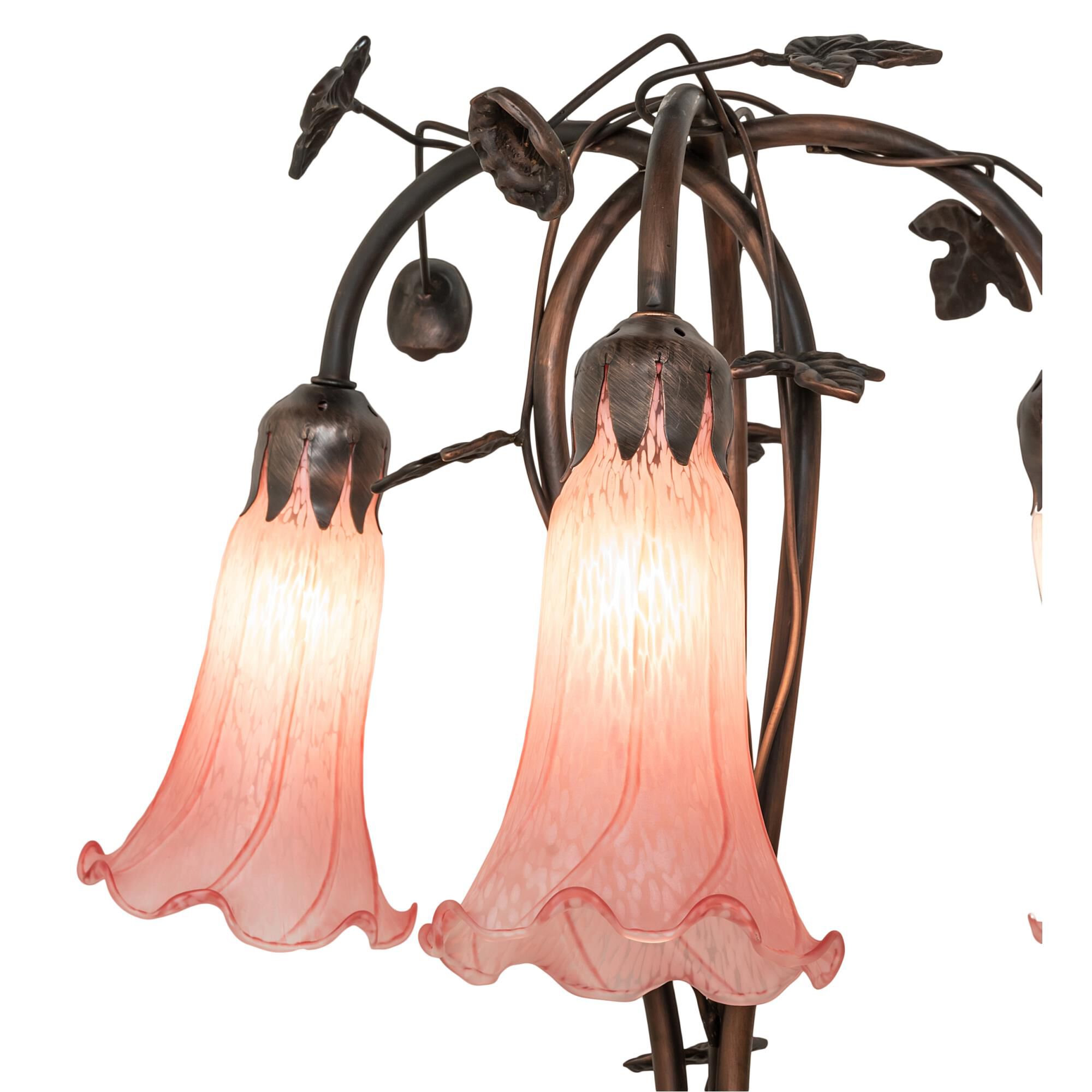 Pink 58 Inch Floor Lamp by Meyda Lighting