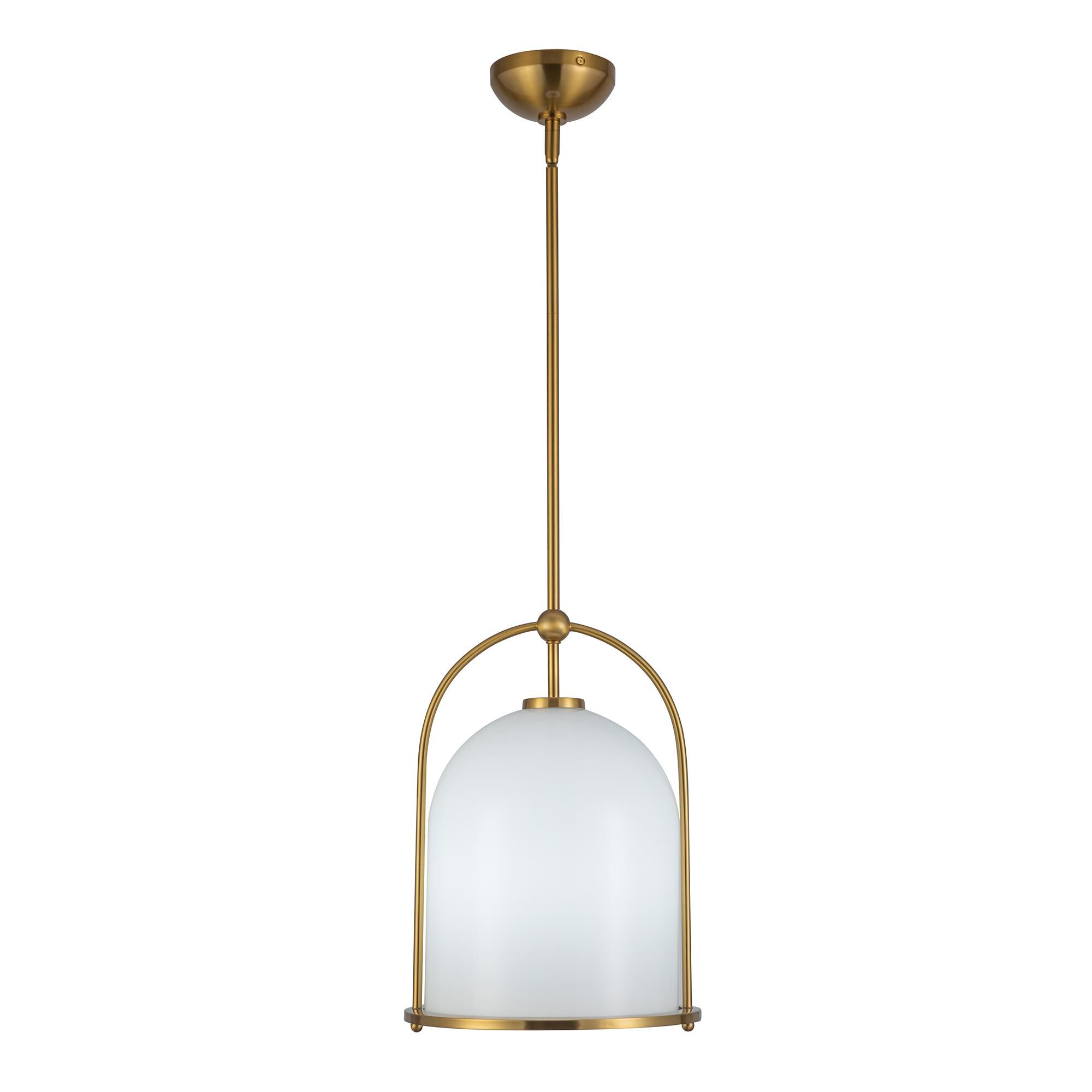 Shown in Brushed Brass finish