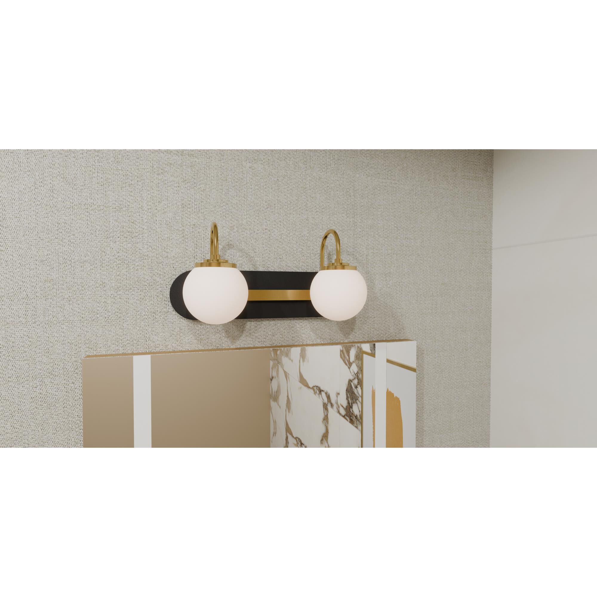 Desmond 18 Inch Bath Vanity Light by Quoizel