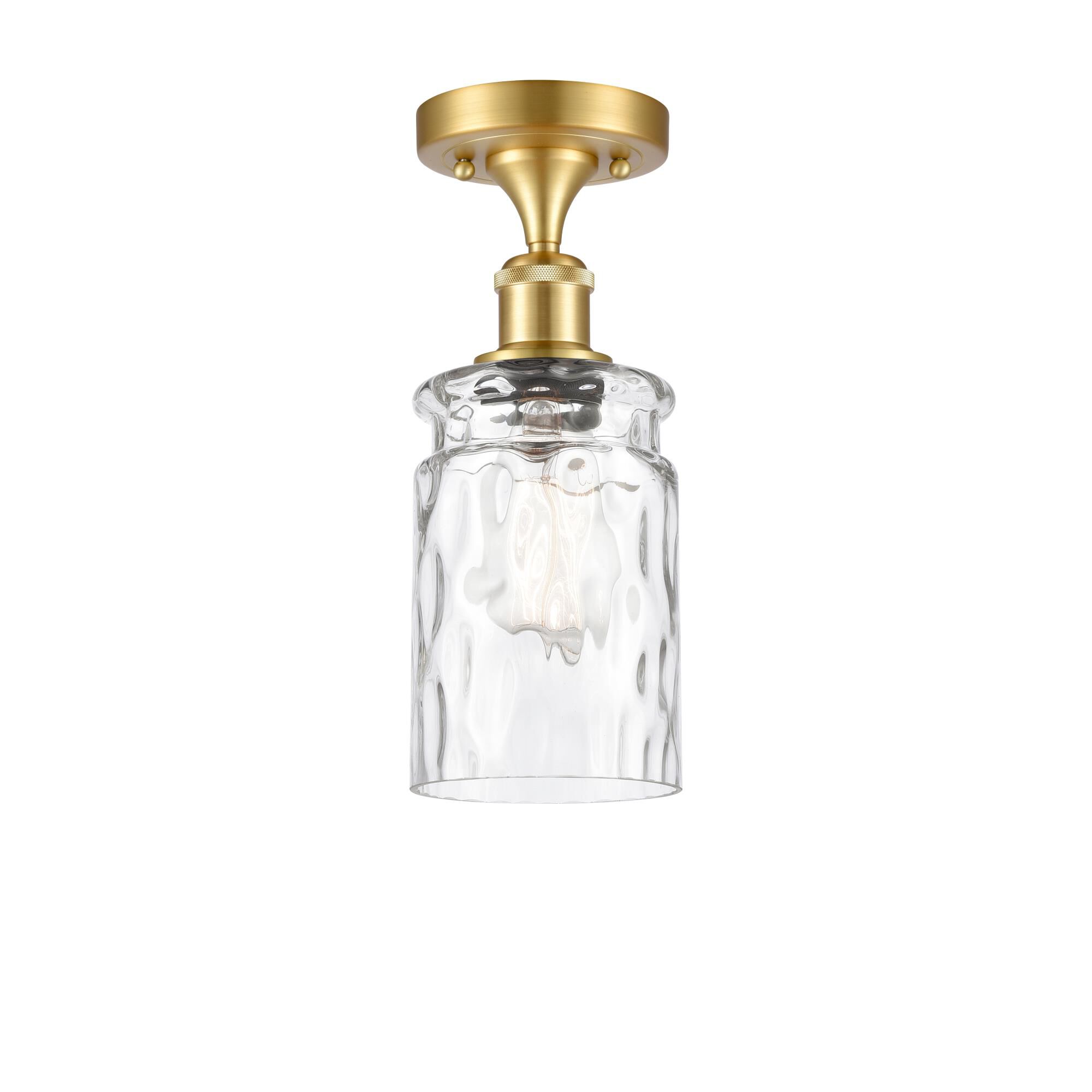 Bruno Marashlian Candor 4 Inch 1 Light Semi Flush Mount by Innovations Lighting