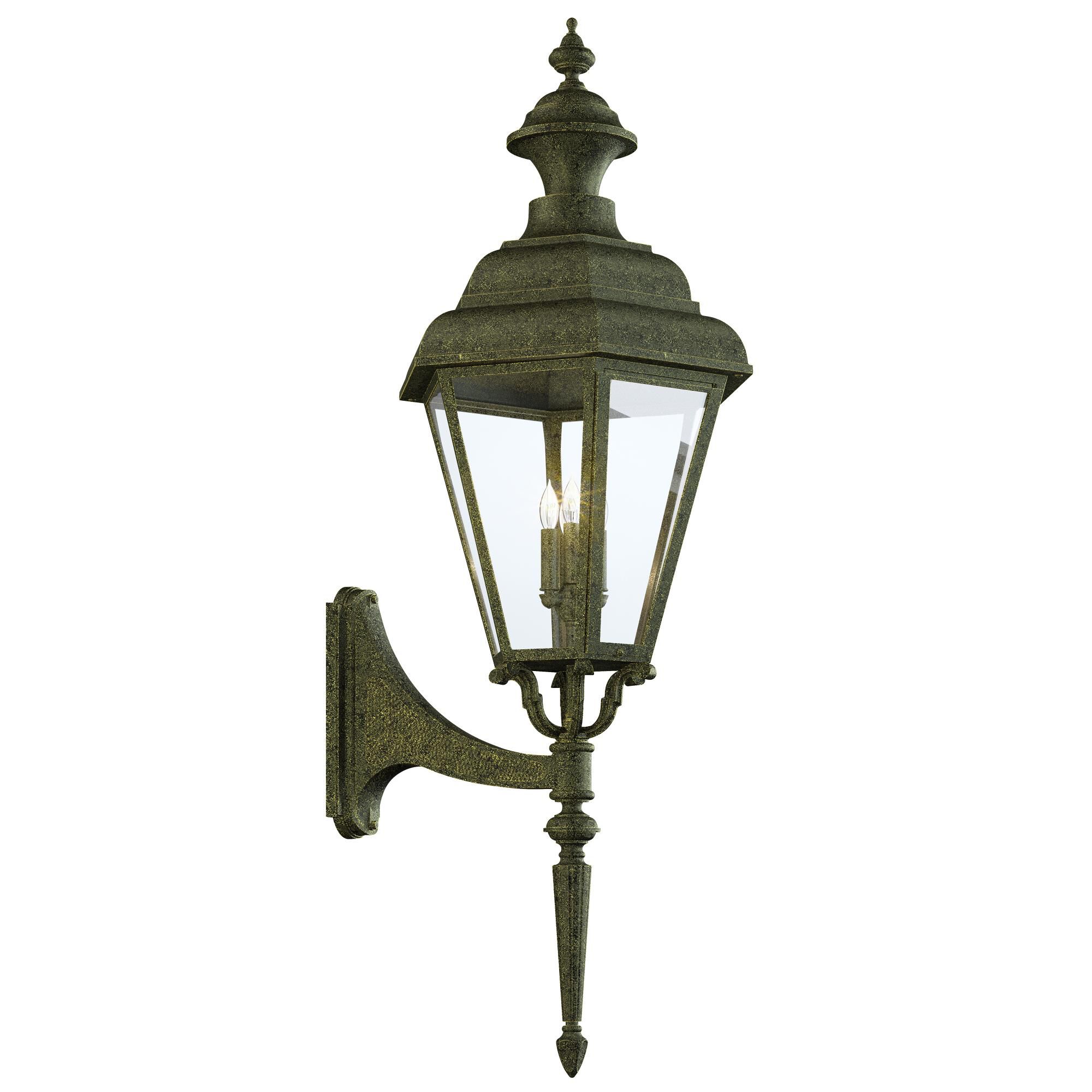 Jamestown 27 Inch Tall 4 Light Outdoor Wall Light by Hanover Lantern