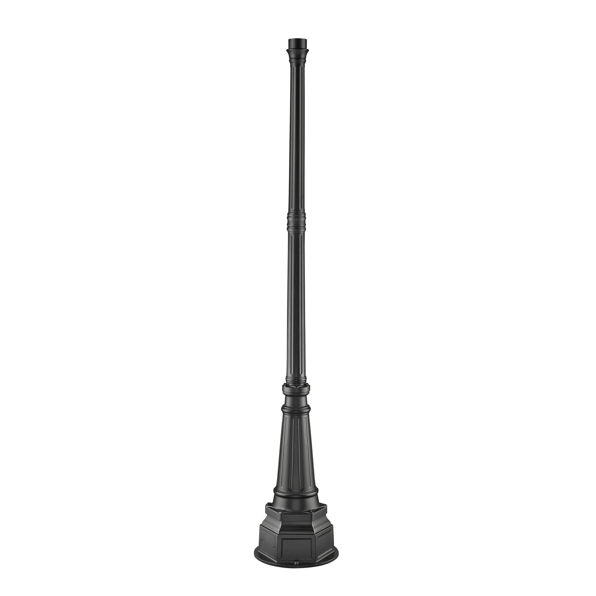 Shown in Black finish and --- glass and --- shade