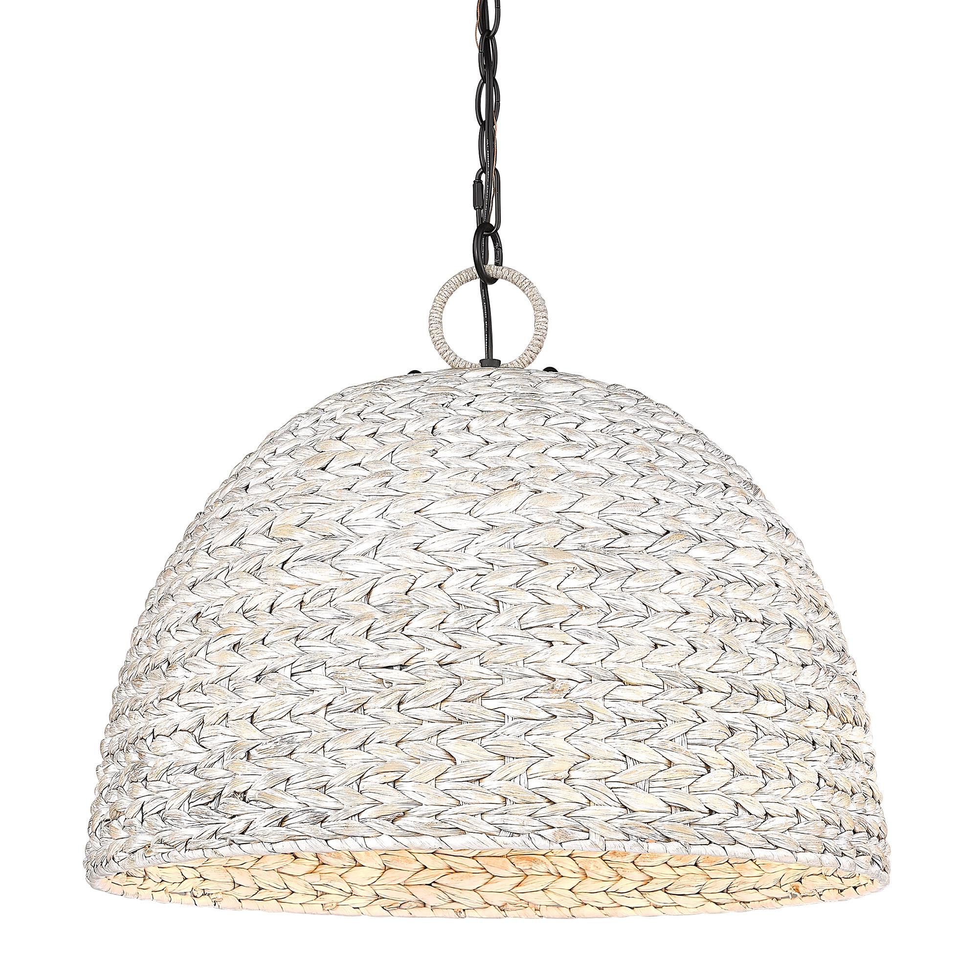Rue 21 Inch Large Pendant by Golden Lighting