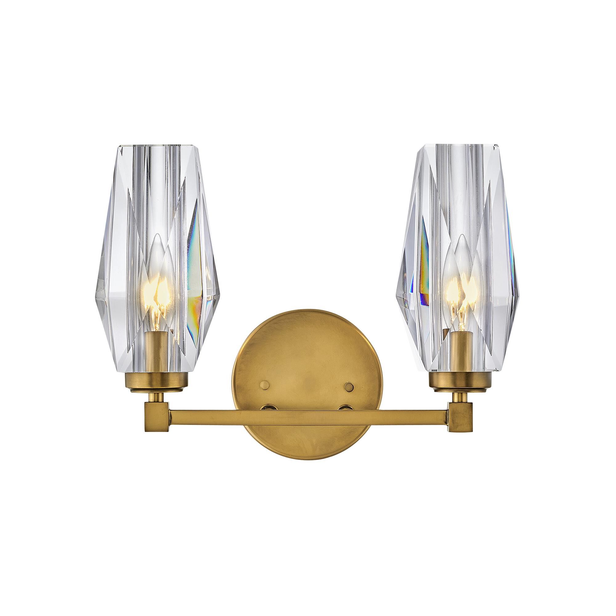 Ana 14 Inch 2 Light Bath Vanity Light,