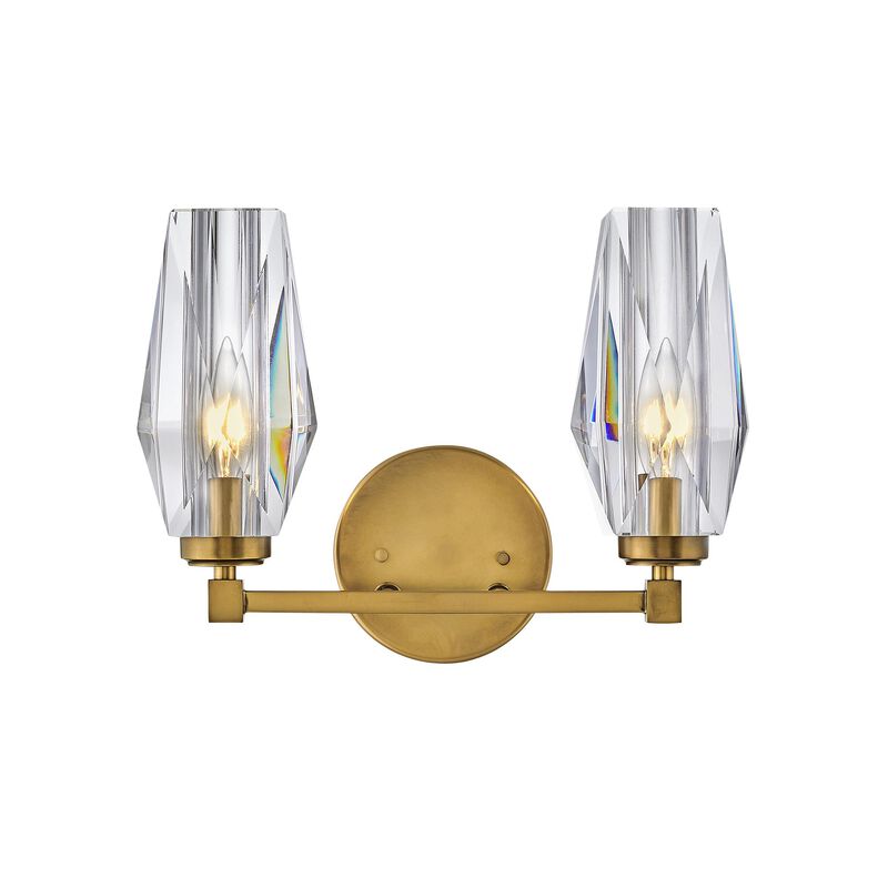 Ana 14 Inch 2 Light Bath Vanity Light by Hinkley