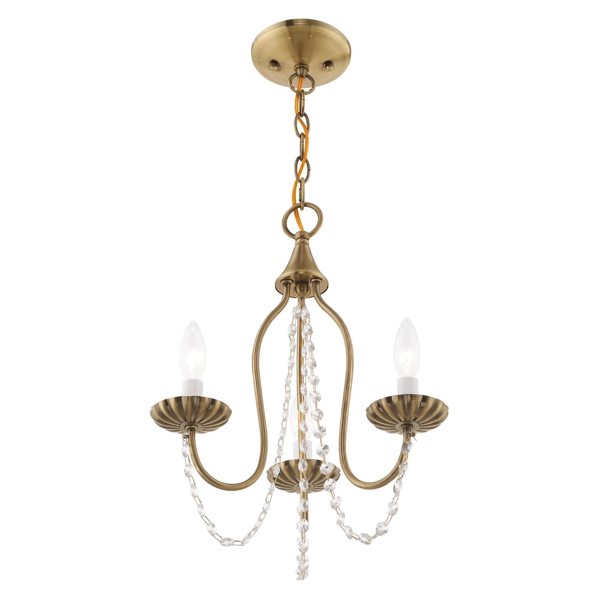 Shown in Antique Brass finish