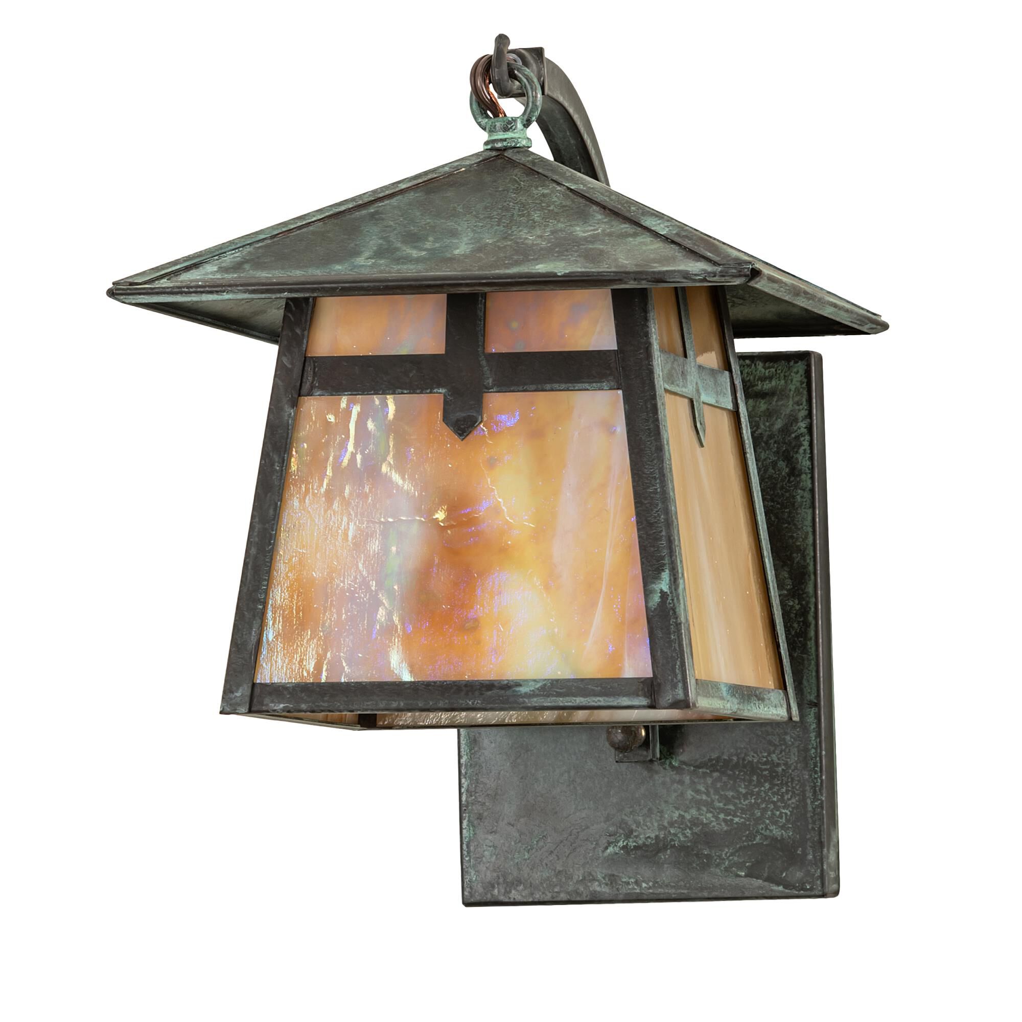 Meyda Lighting Stillwater 11 Inch Tall Outdoor Wall Light